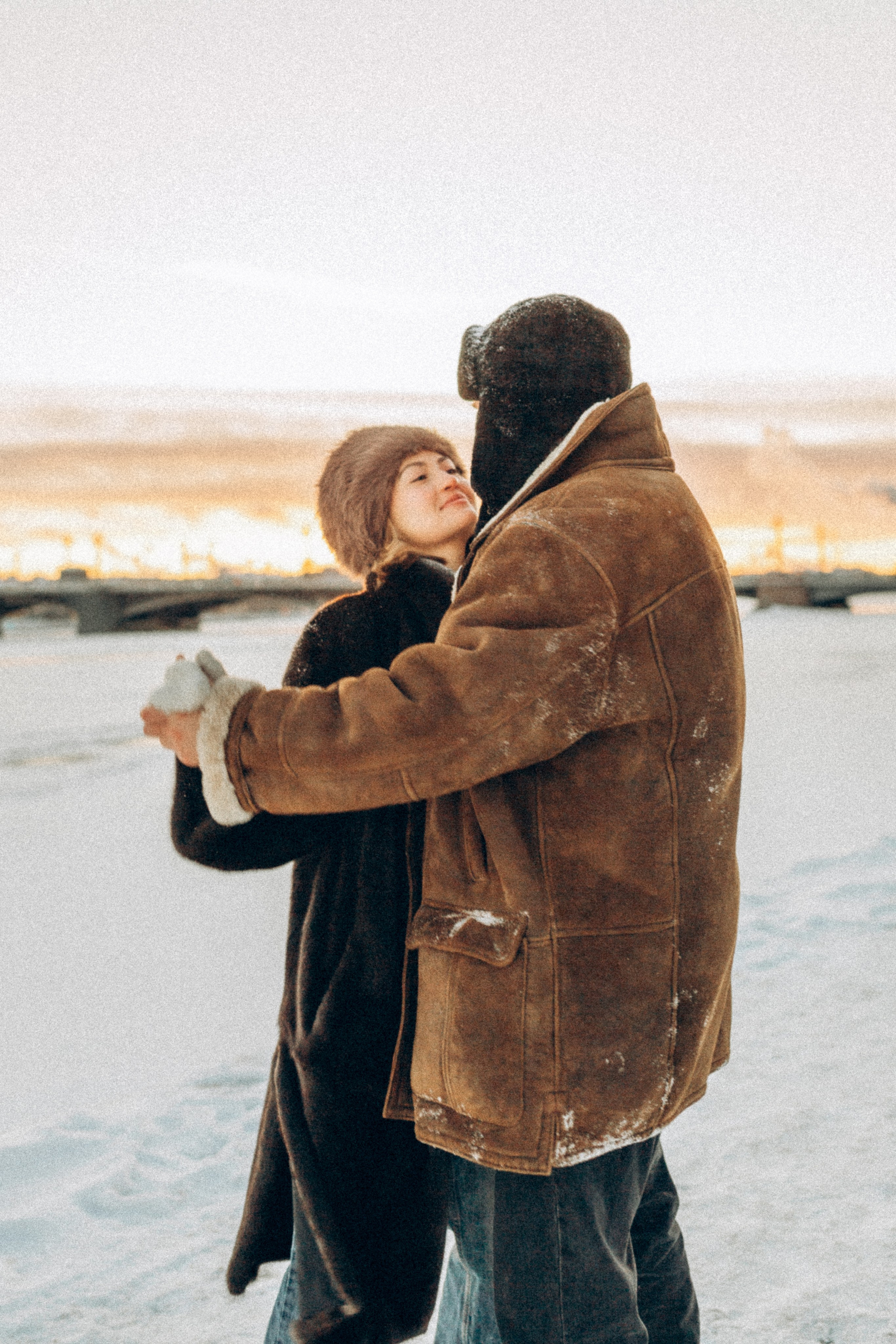 LoveStory зимняя. Фотограф Санкт-Петербург Князева Елизавета