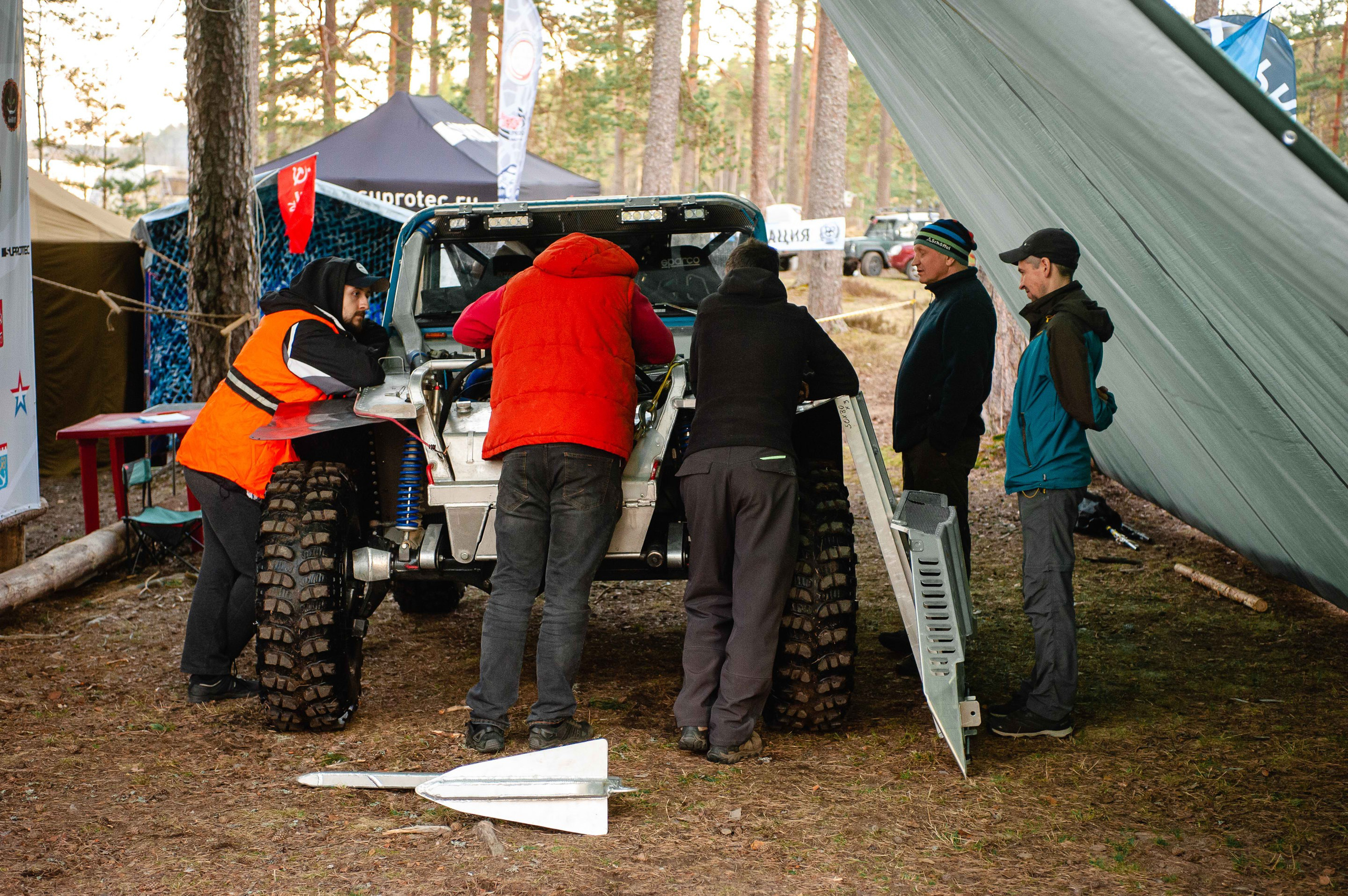 2022.05.13-15 — Чемпионат СЗФО по трофи-рейдам — 1 день, базлаг и техком. Фотограф Алексей Алексеев