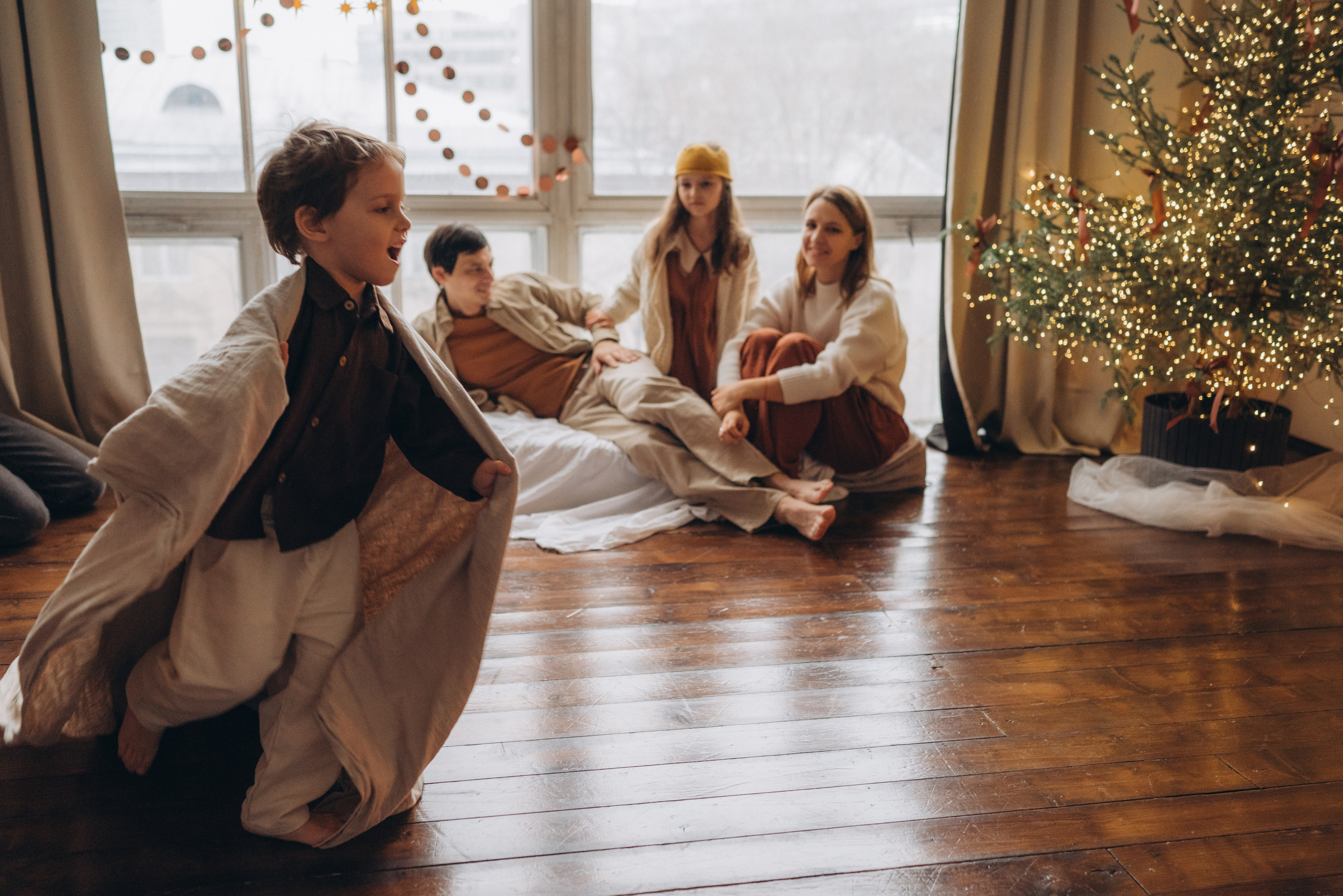 Кристина, Маша и Максим. Семейный фотограф Юлия Власова