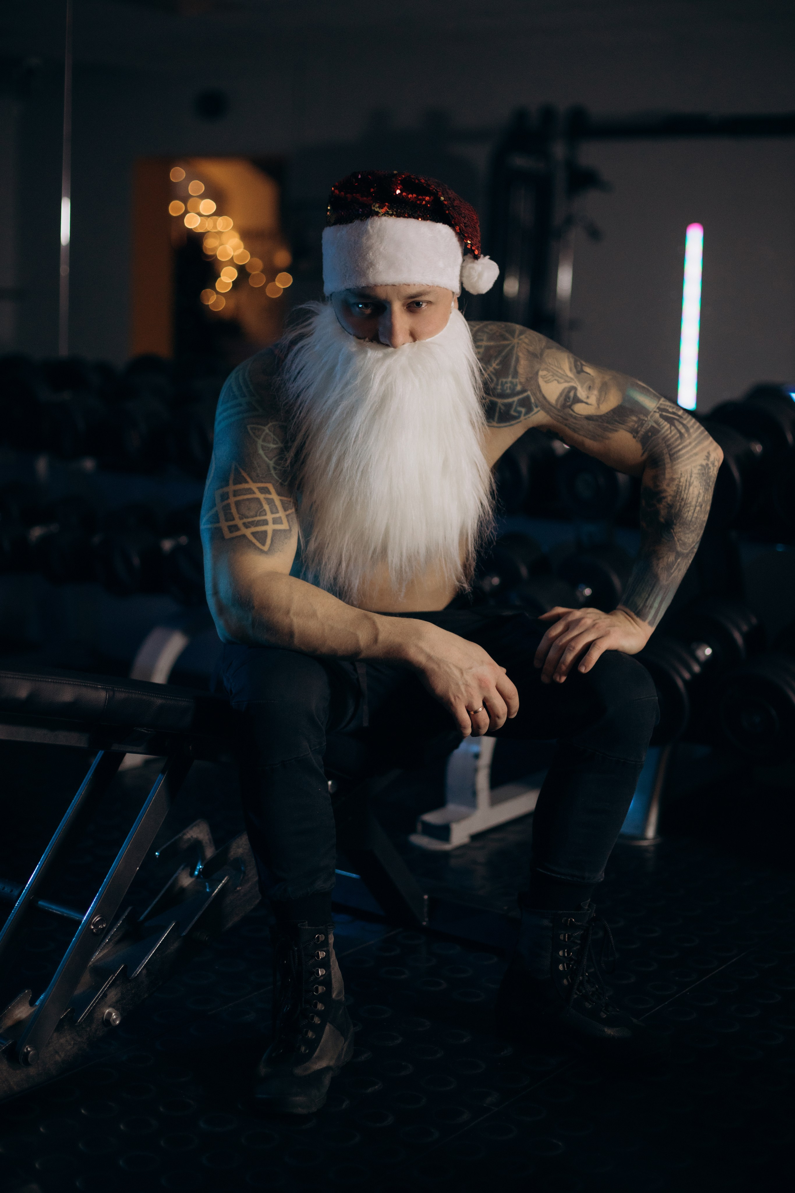 Bad Santa. Фотограф Мария Щеголькова. Чувственный женский портрет