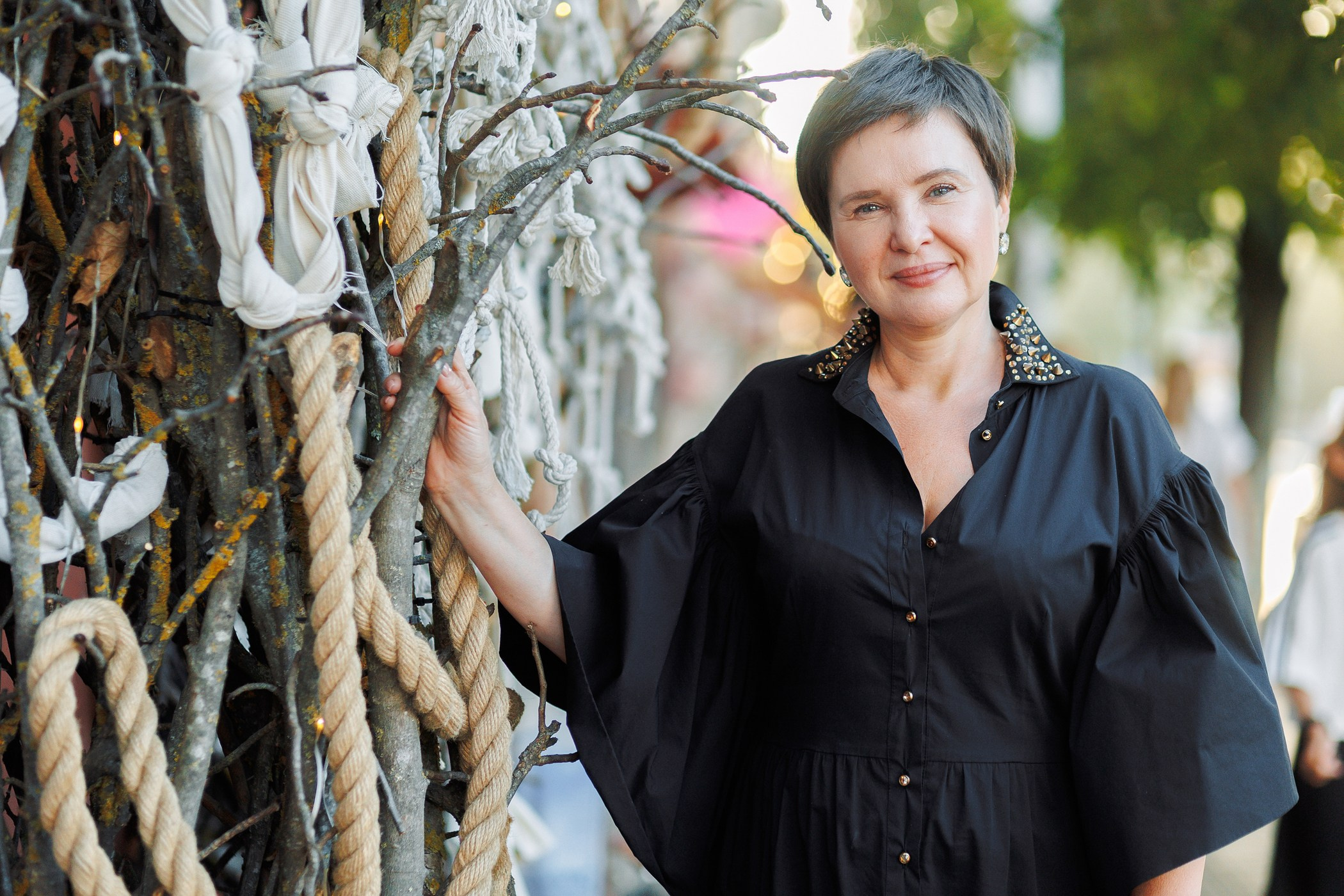 портрет на закате