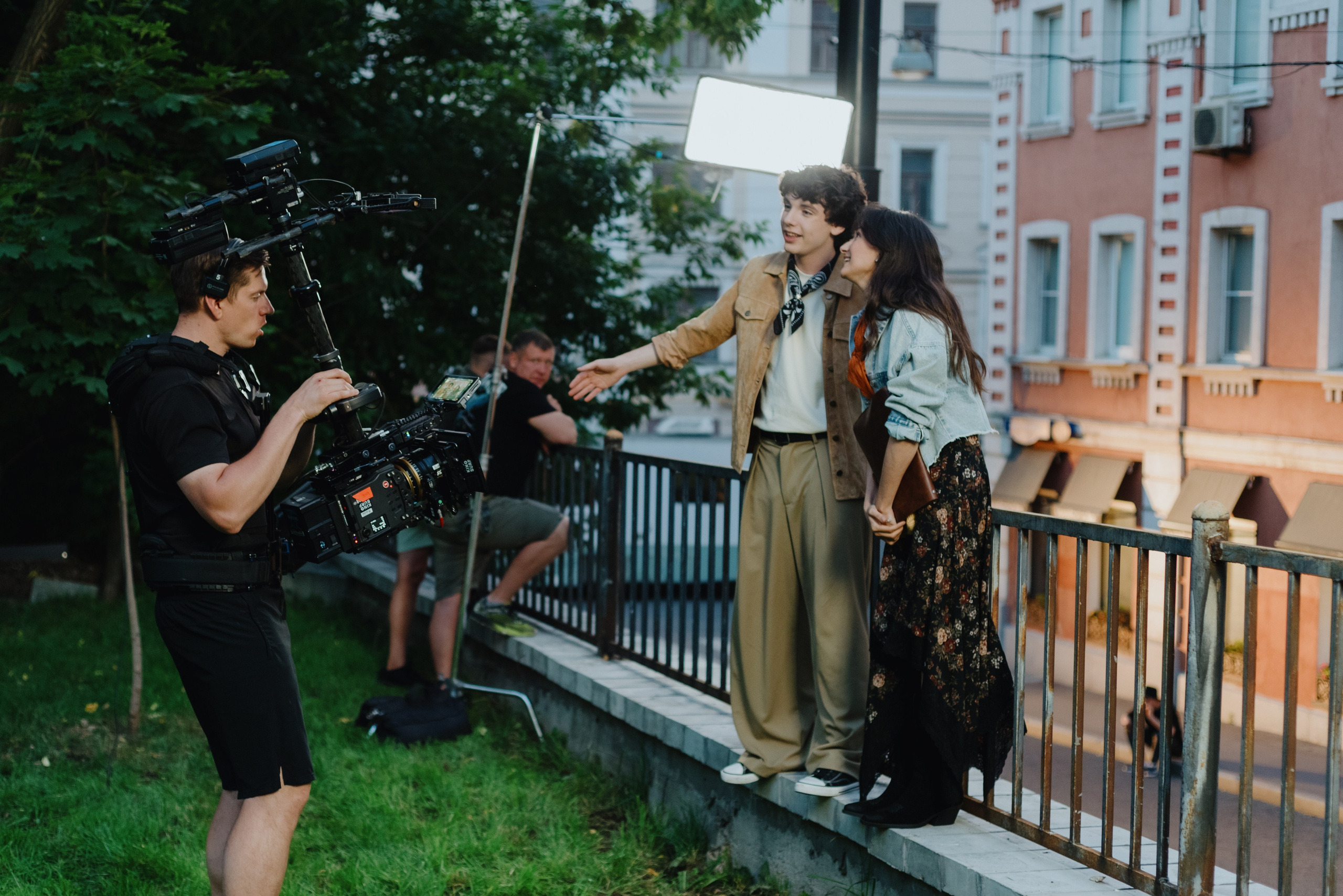 Бэкстейдж съемки клипа. Фотограф в Москве