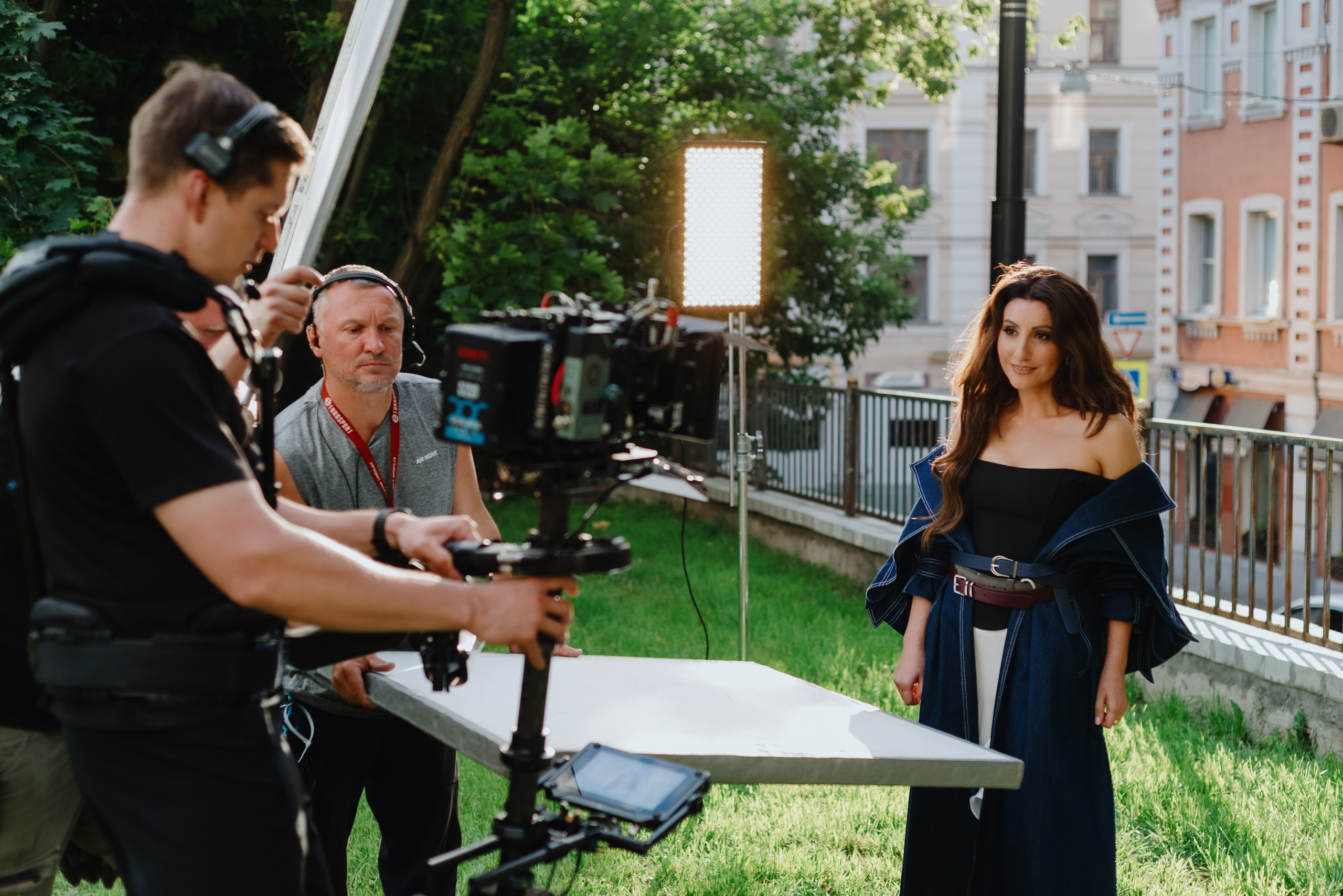 Бэкстейдж съемки клипа. Фотограф в Москве