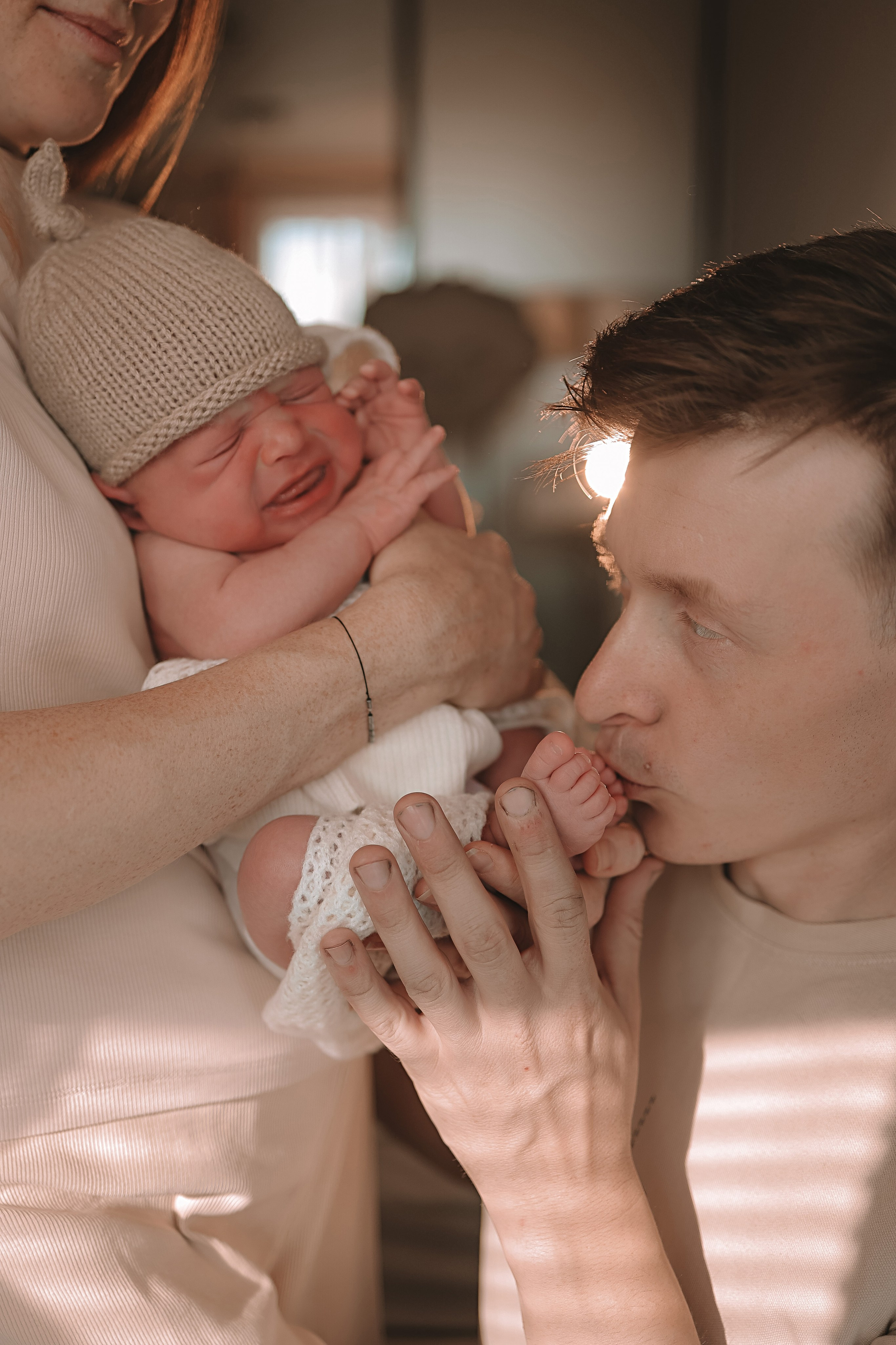 Ефим, 2 недели. Семейный фотограф Тюмень, фотограф на роды Салмина Мария