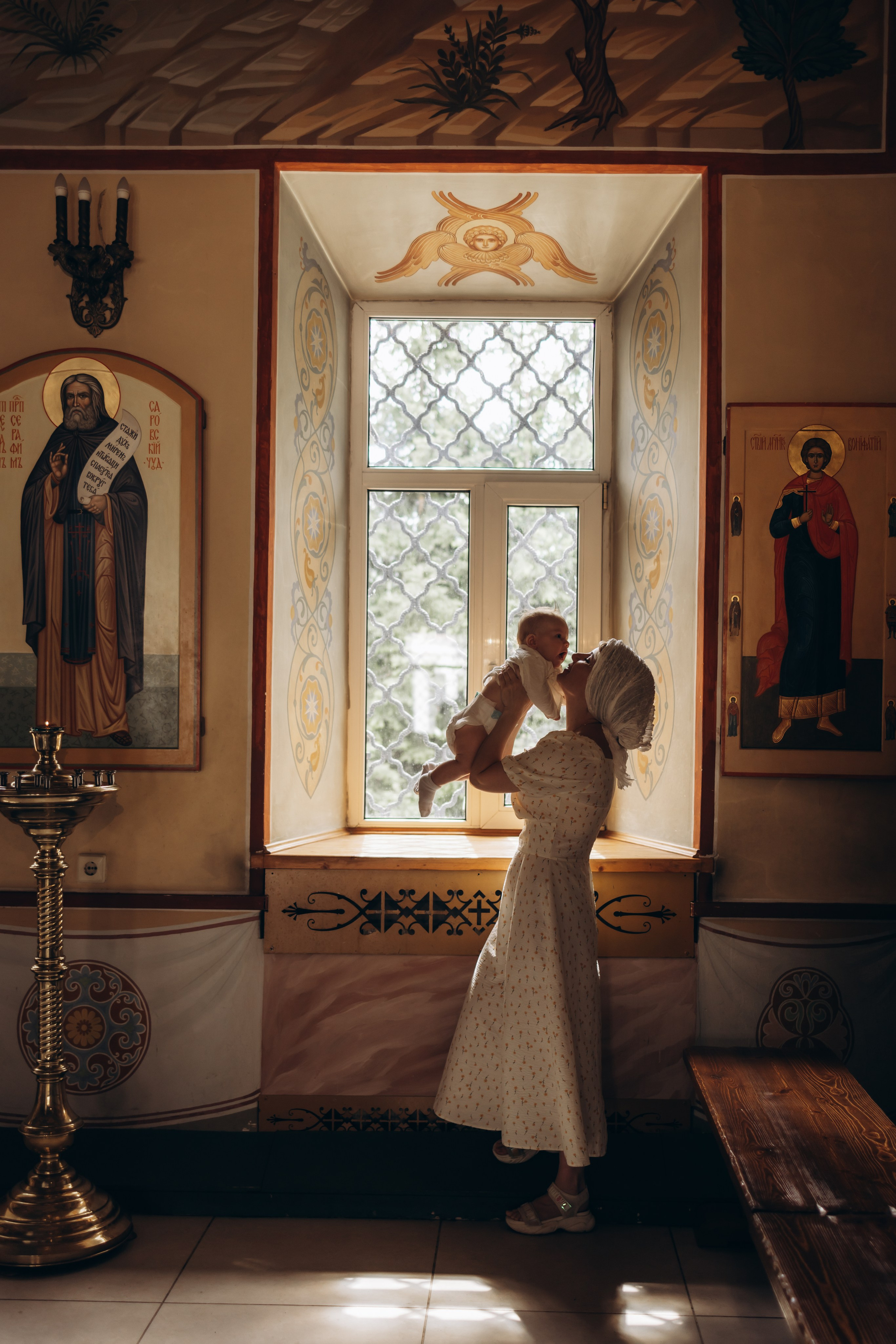 Крещение. Семейный фотограф, детские, семейные, лав стори съемки в Москве