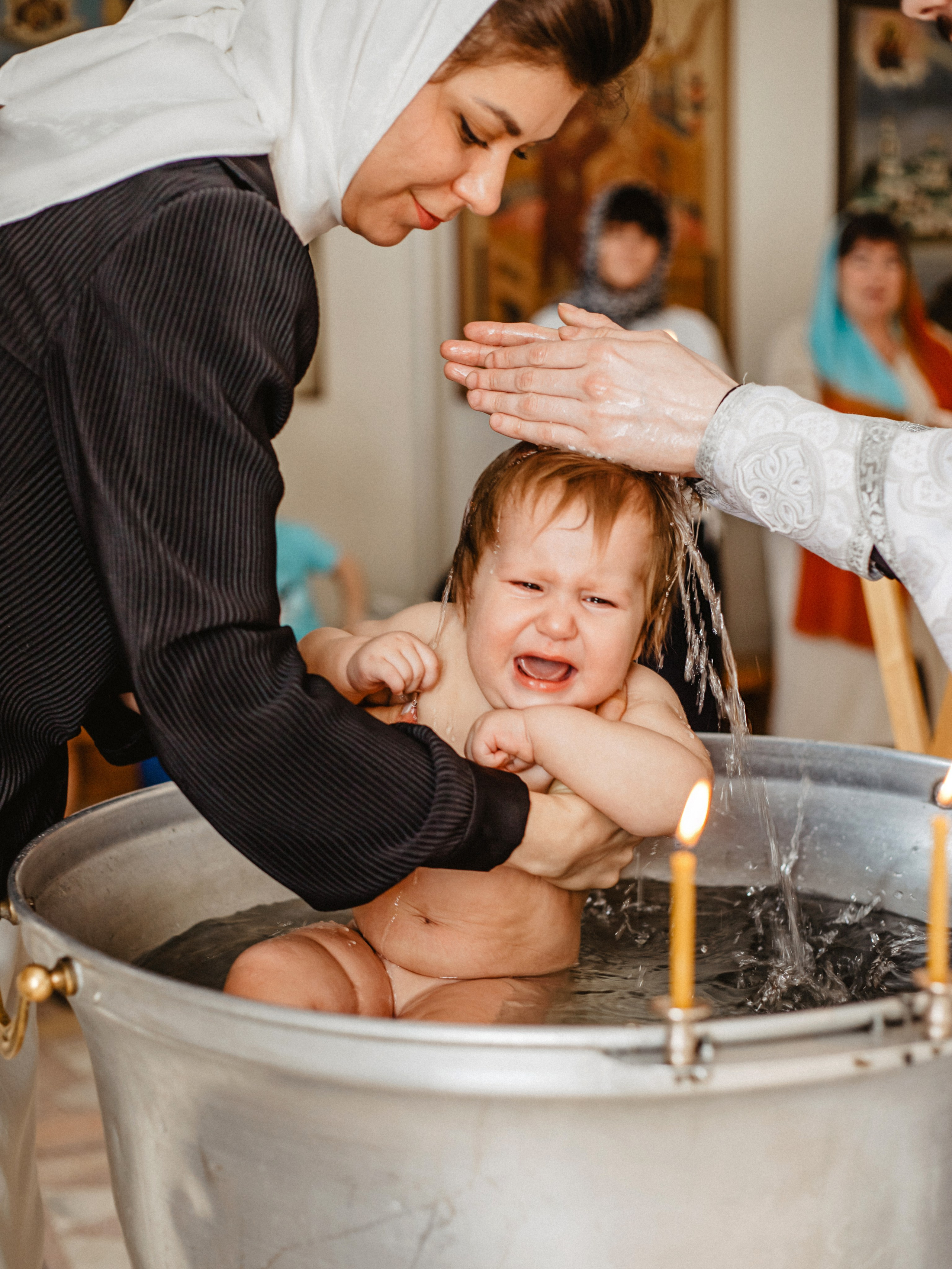 Крешение Софии. Семейный и детский фотограф в  г. Екатеринбурге Холодова Юлия