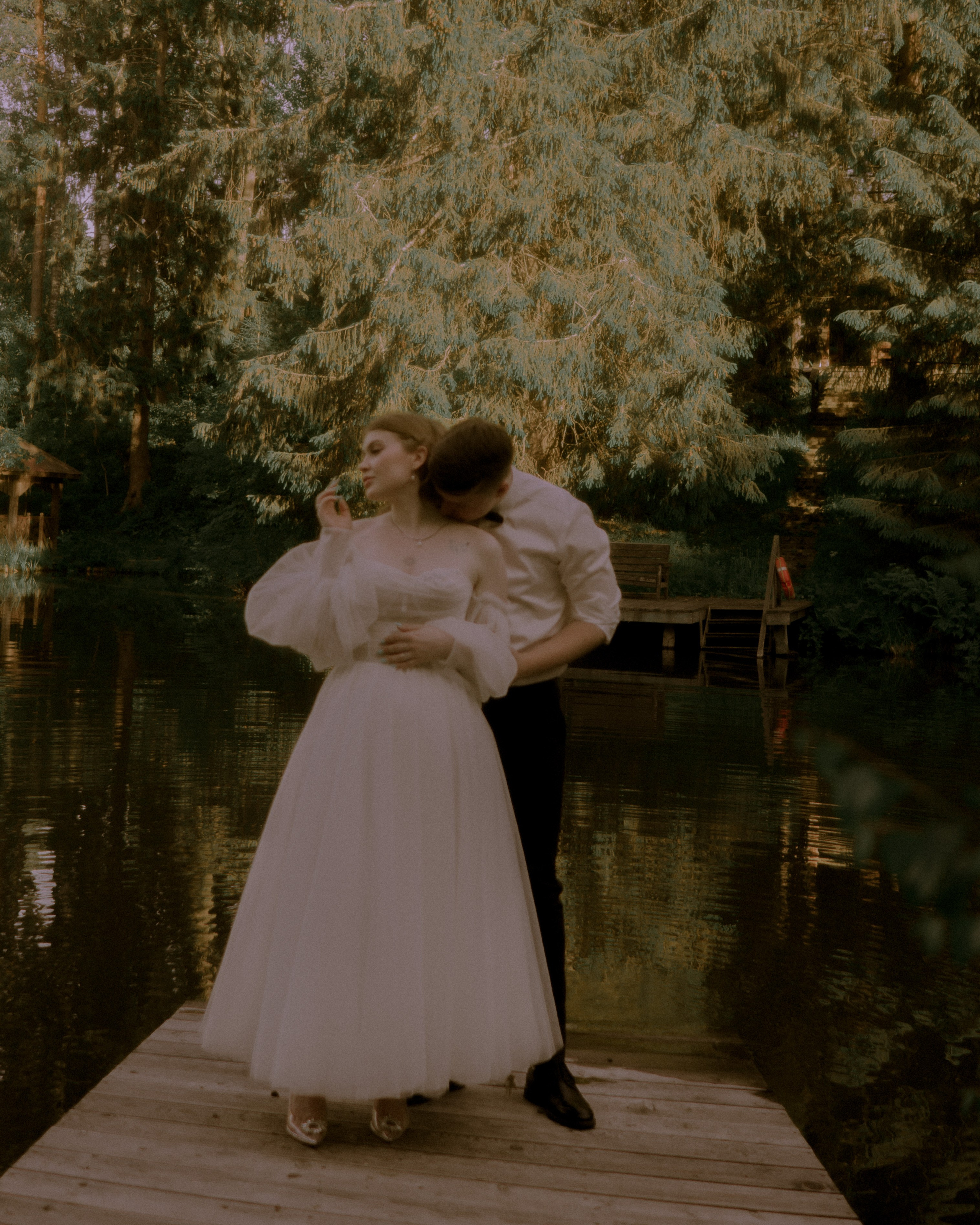 Свадебная субмарина'. Свадебный фотограф в Санкт-Петербурге Миша Репина