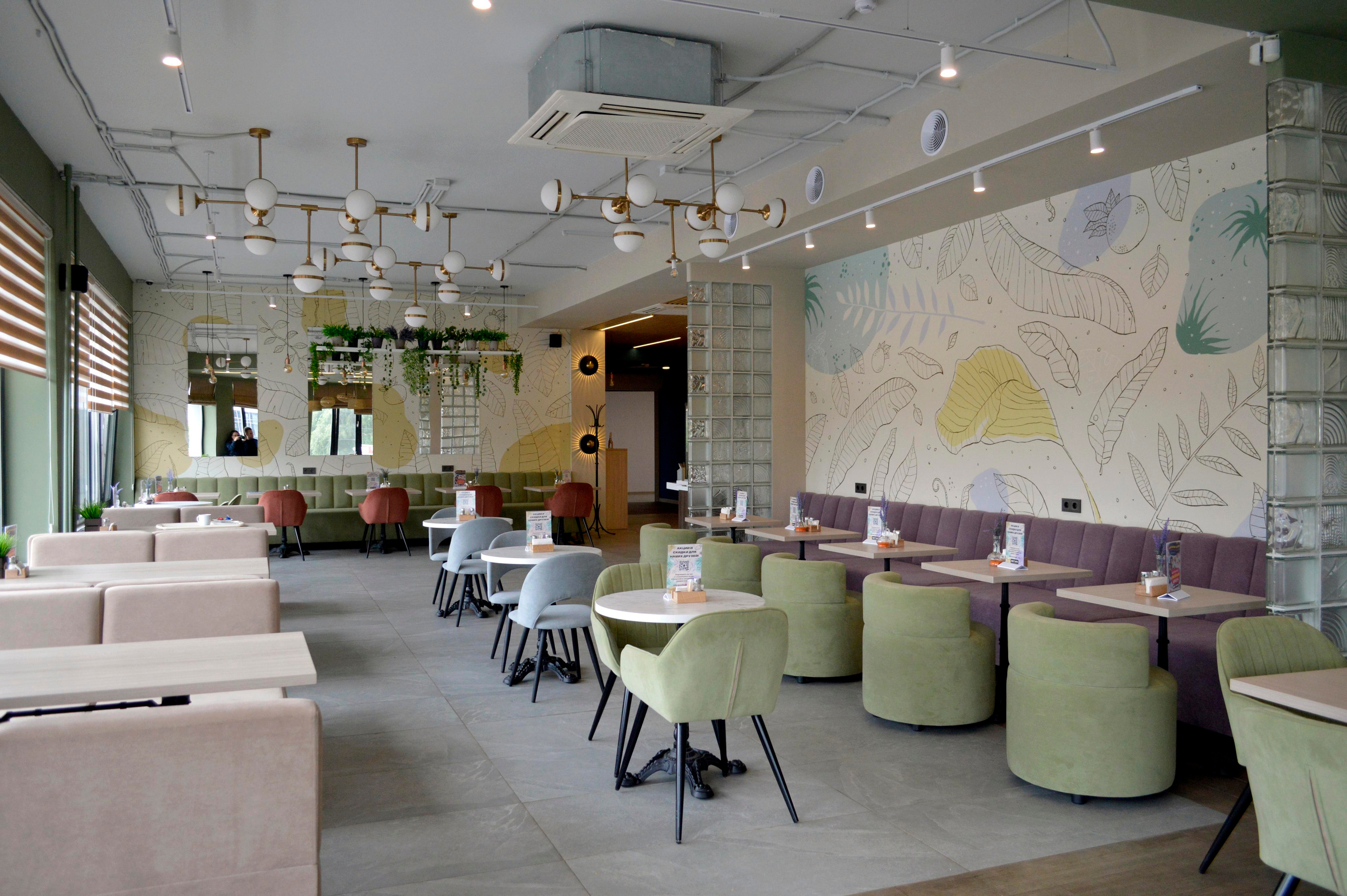 Drawing in the interior. Графический дизайнер и иллюстратор Айрат Давлетшин