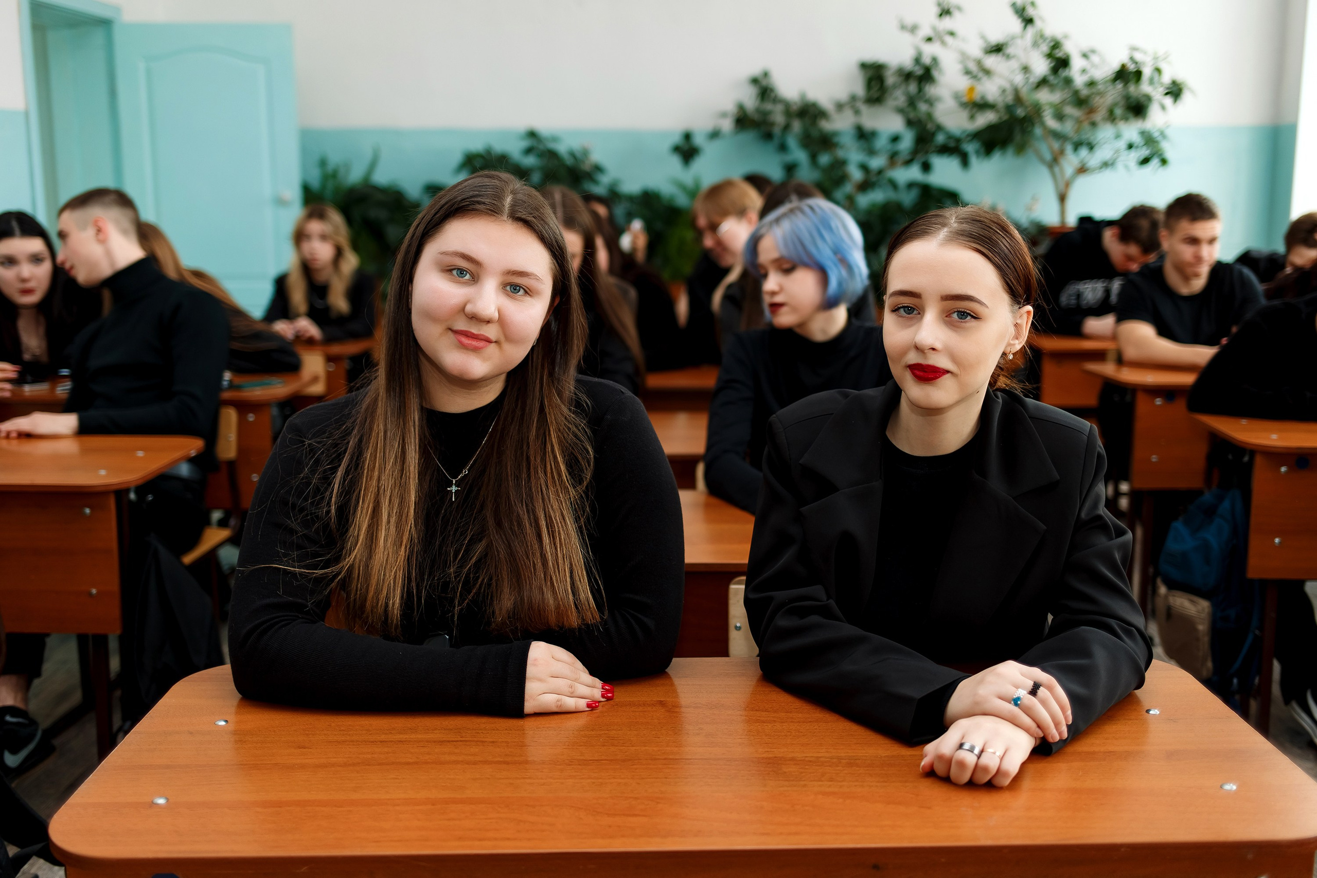 11 класс съемка в школе. Фотограф Любовь Корниенко, Примоский край