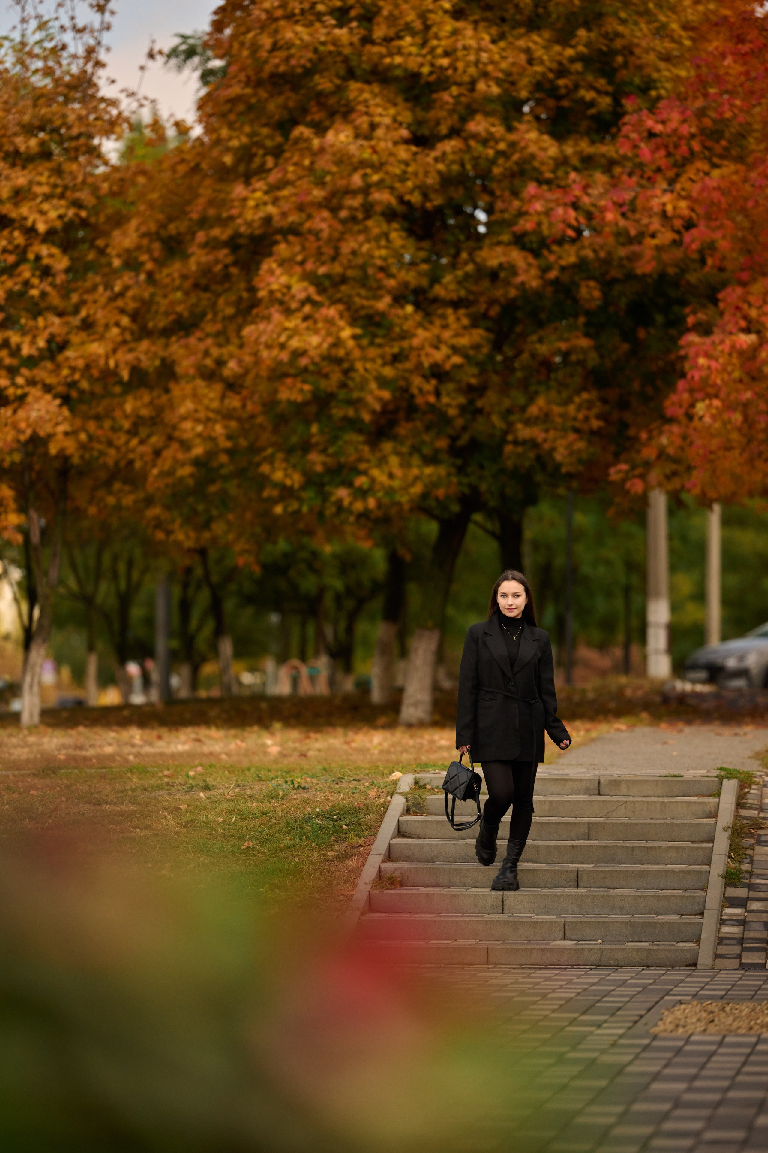 Фотосессия Елизаветы в осенних красках Старого Оскола. Профессиональный фотограф Старый Оскол, Губкин — свадьба, венчание, крещение, юбилей и день рождения