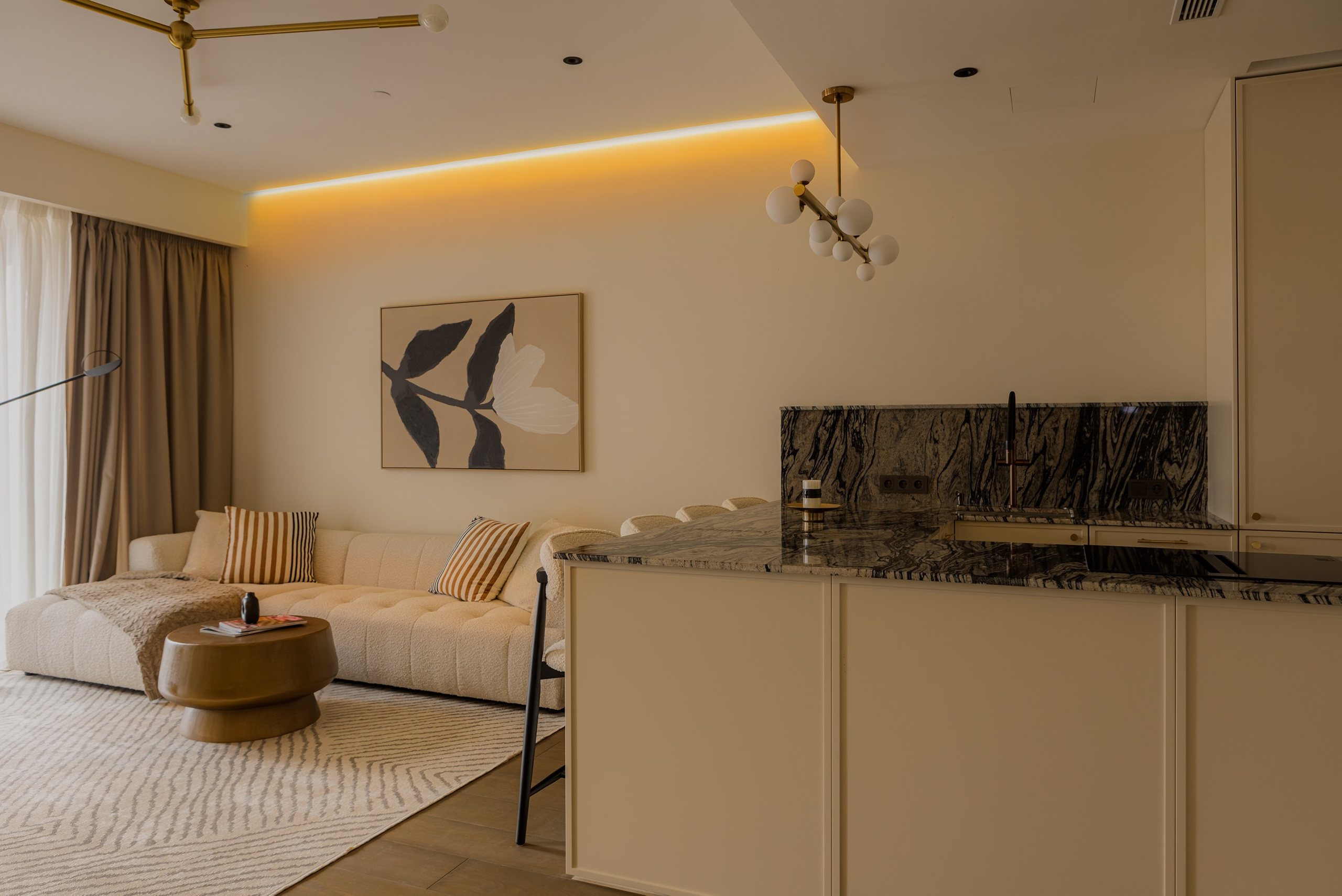 Дмитрий Гурьянов | 80 м². Фотограф Нелли Ларссон