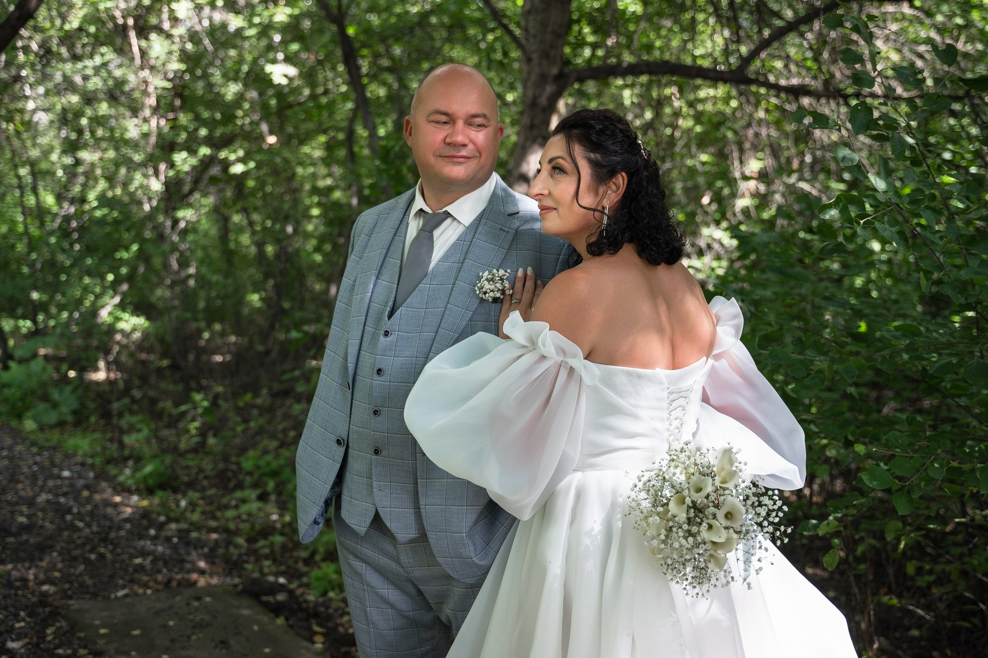 Свадебный день Александра и Эки. Свадебный и семейный фотограф в Омске Мормулев Михаил