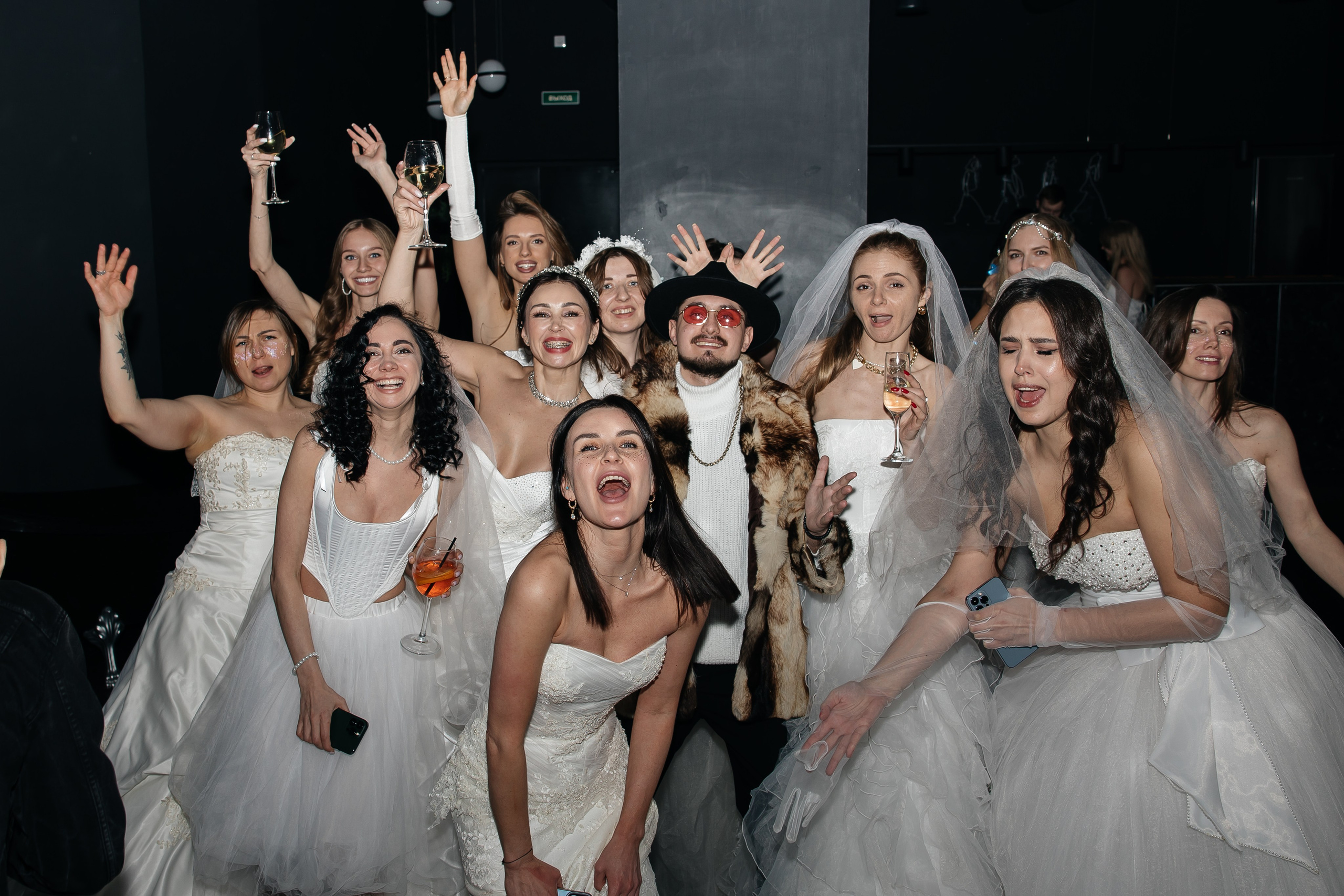 Вечеринка «Сбежавшая невеста» в WOW Loft. Фотограф в Санкт-Петербурге Вагнер Юлия