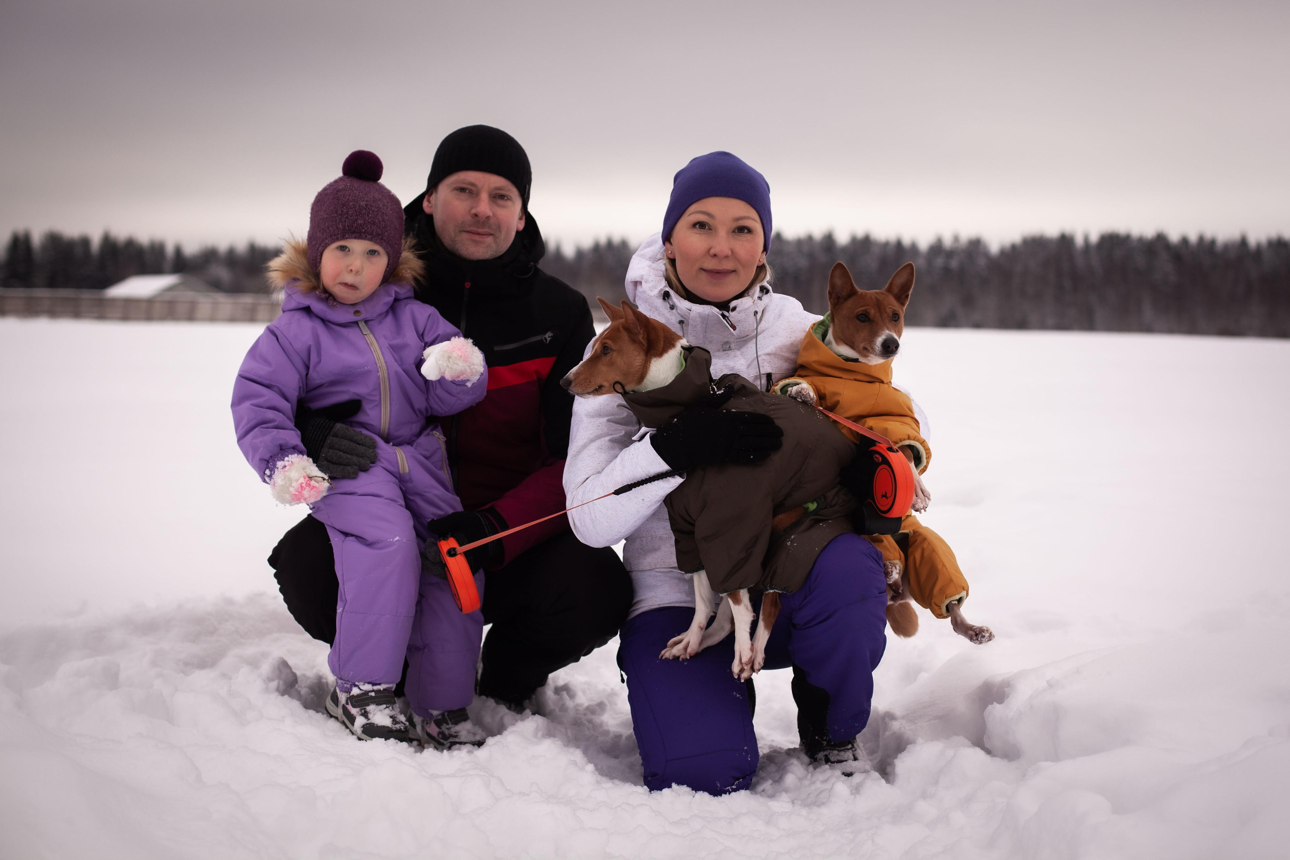 Зимняя фотопрогулка. Семейный и детский фотограф во Всеволосжке Людмила Квасова