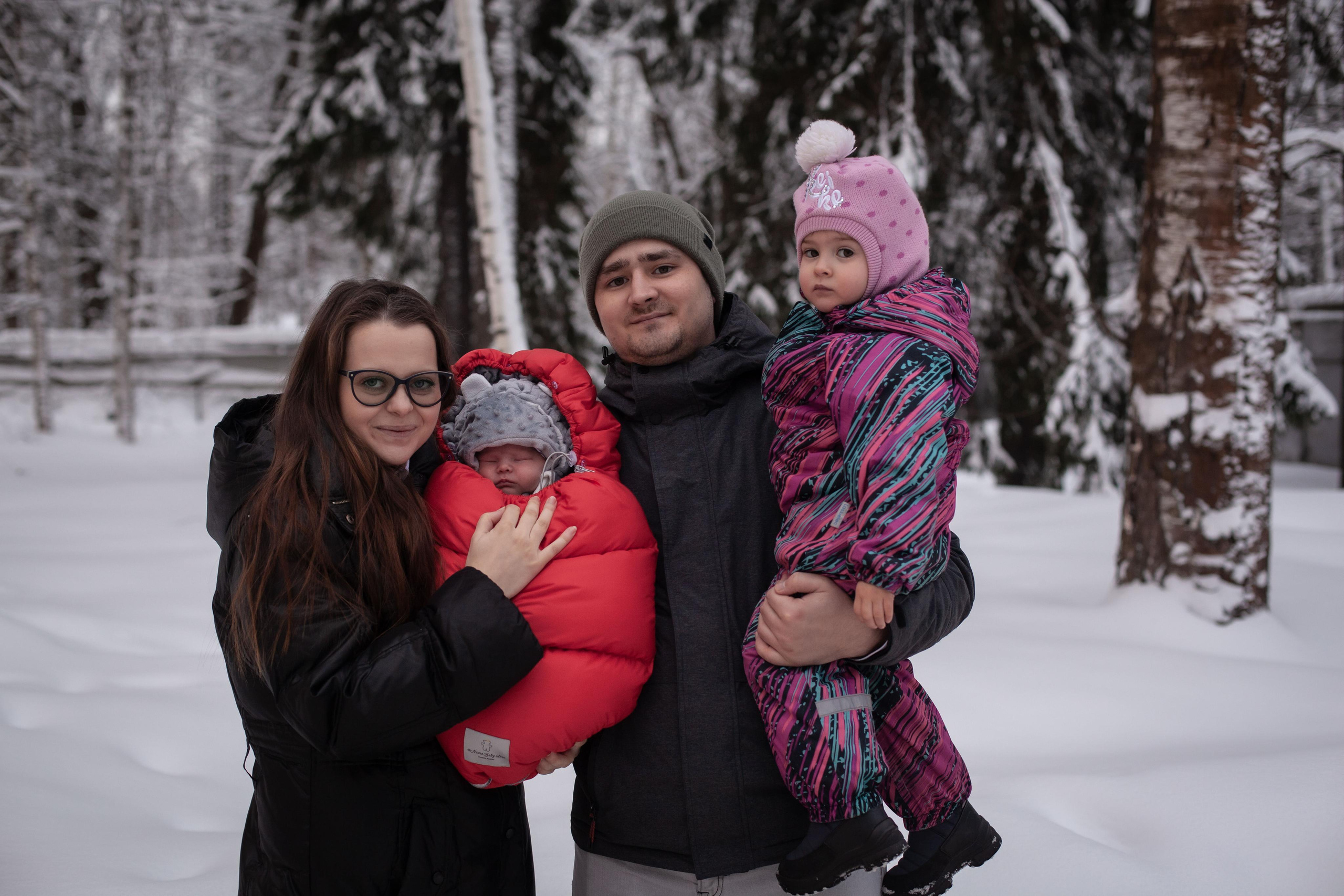 Выписка из роддома. Семейный и детский фотограф во Всеволосжке Людмила Квасова
