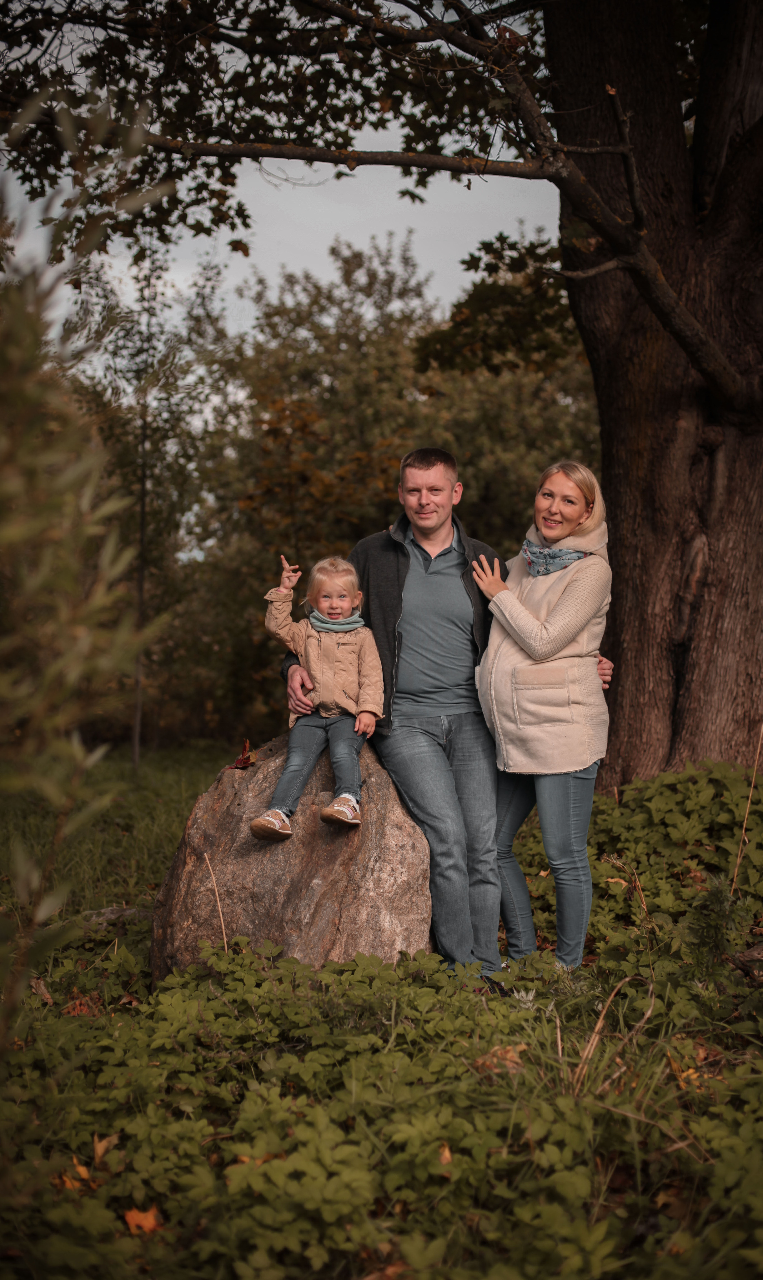 Семья осень. Семейный и детский фотограф во Всеволосжке Людмила Квасова