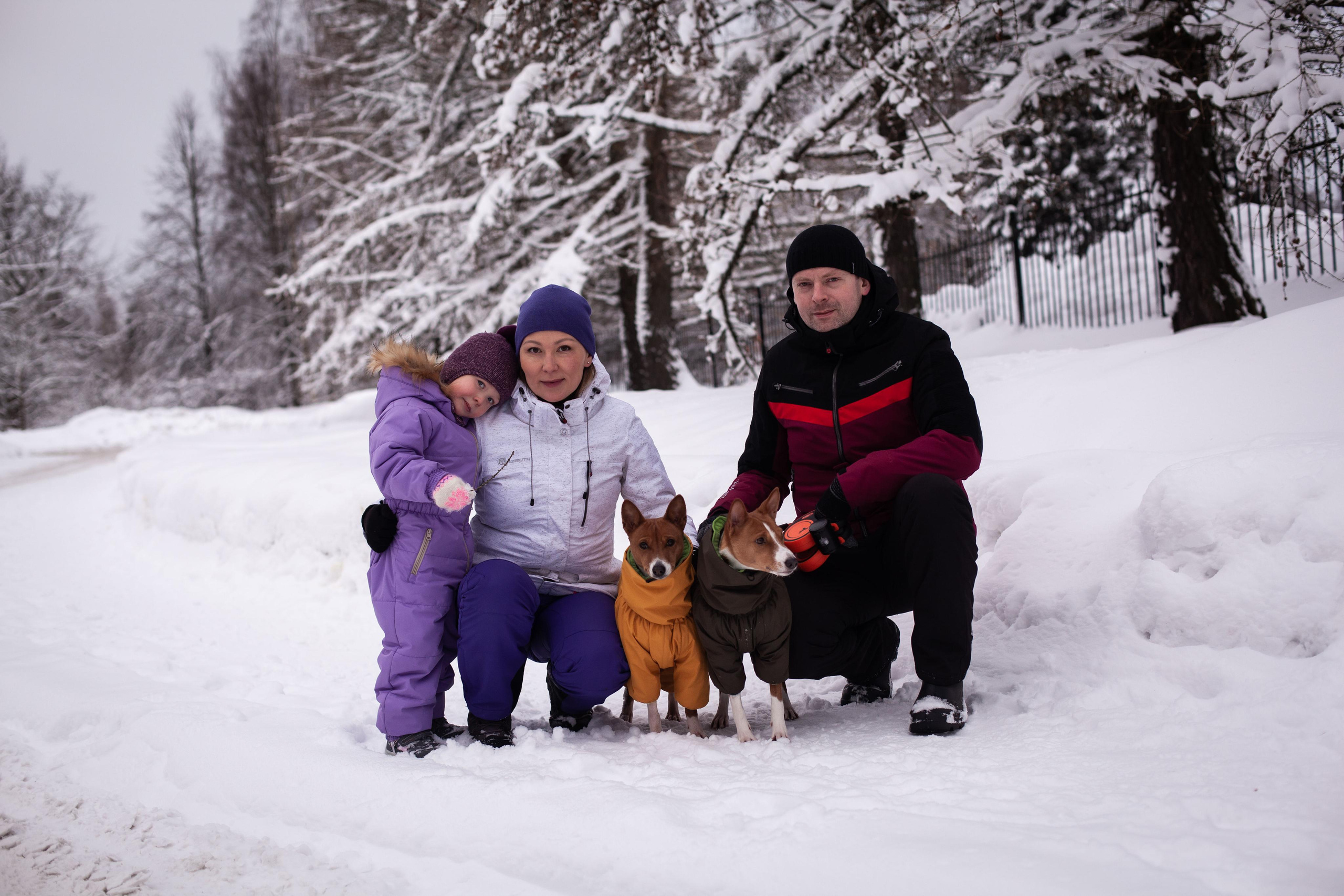 Зимняя фотопрогулка. Семейный и детский фотограф во Всеволосжке Людмила Квасова