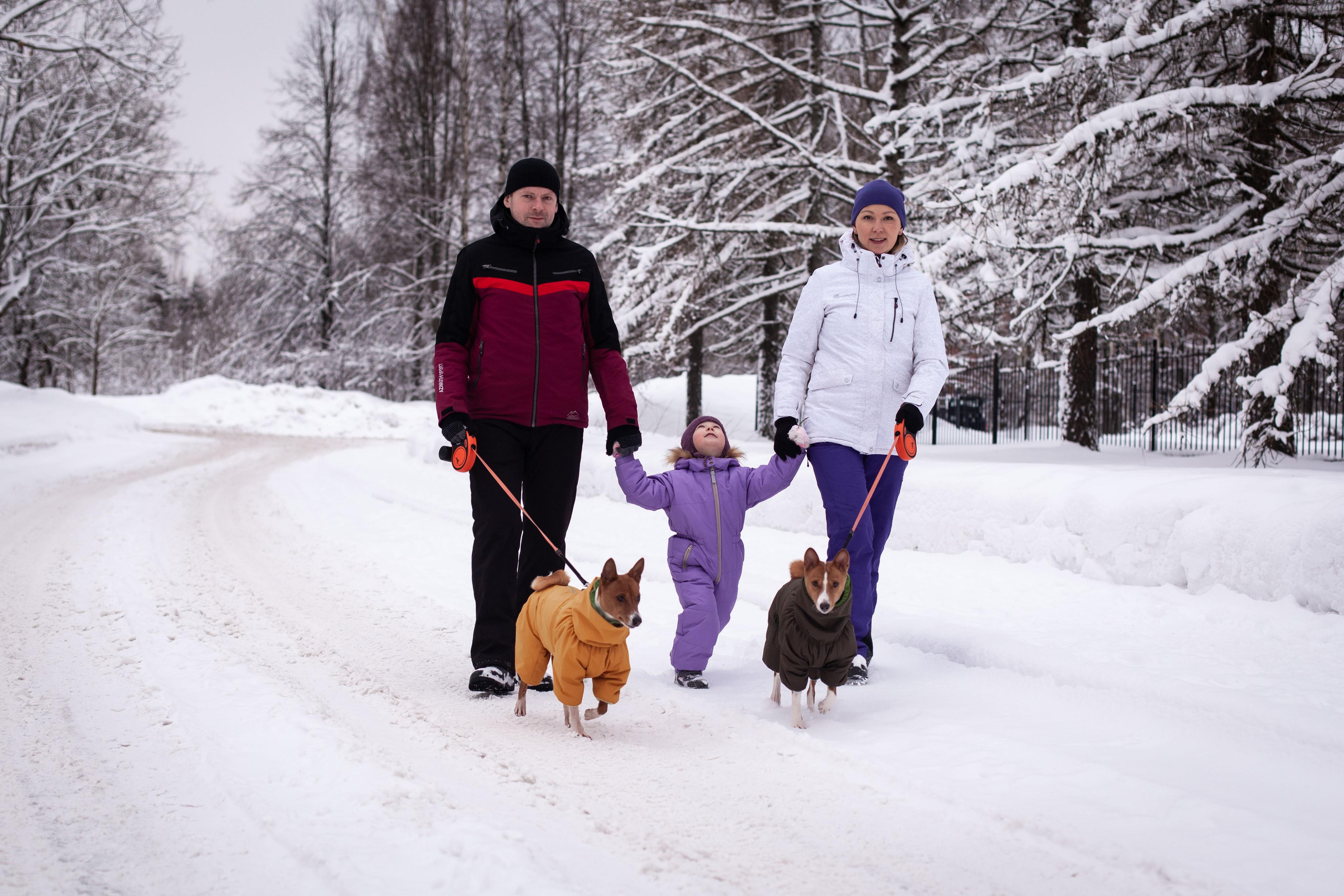 Зимняя фотопрогулка. Семейный и детский фотограф во Всеволосжке Людмила Квасова