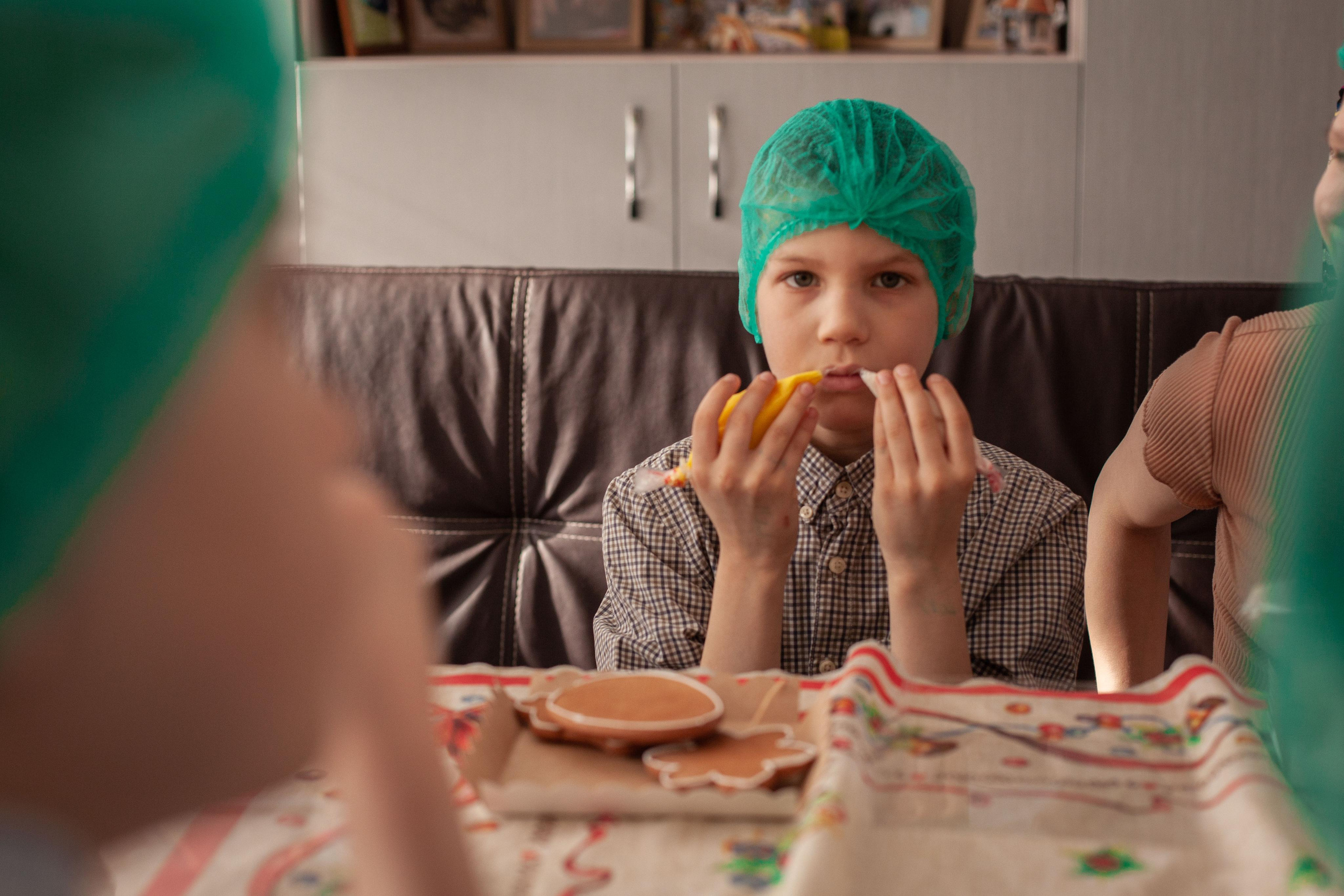 МК по росписи пряников в детском центре. Семейный и детский фотограф во Всеволосжке Людмила Квасова