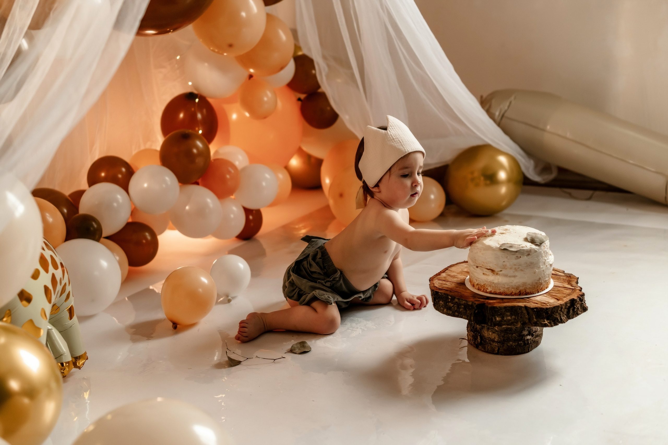 Годовасие с шариками. Фотограф Котова Валентина