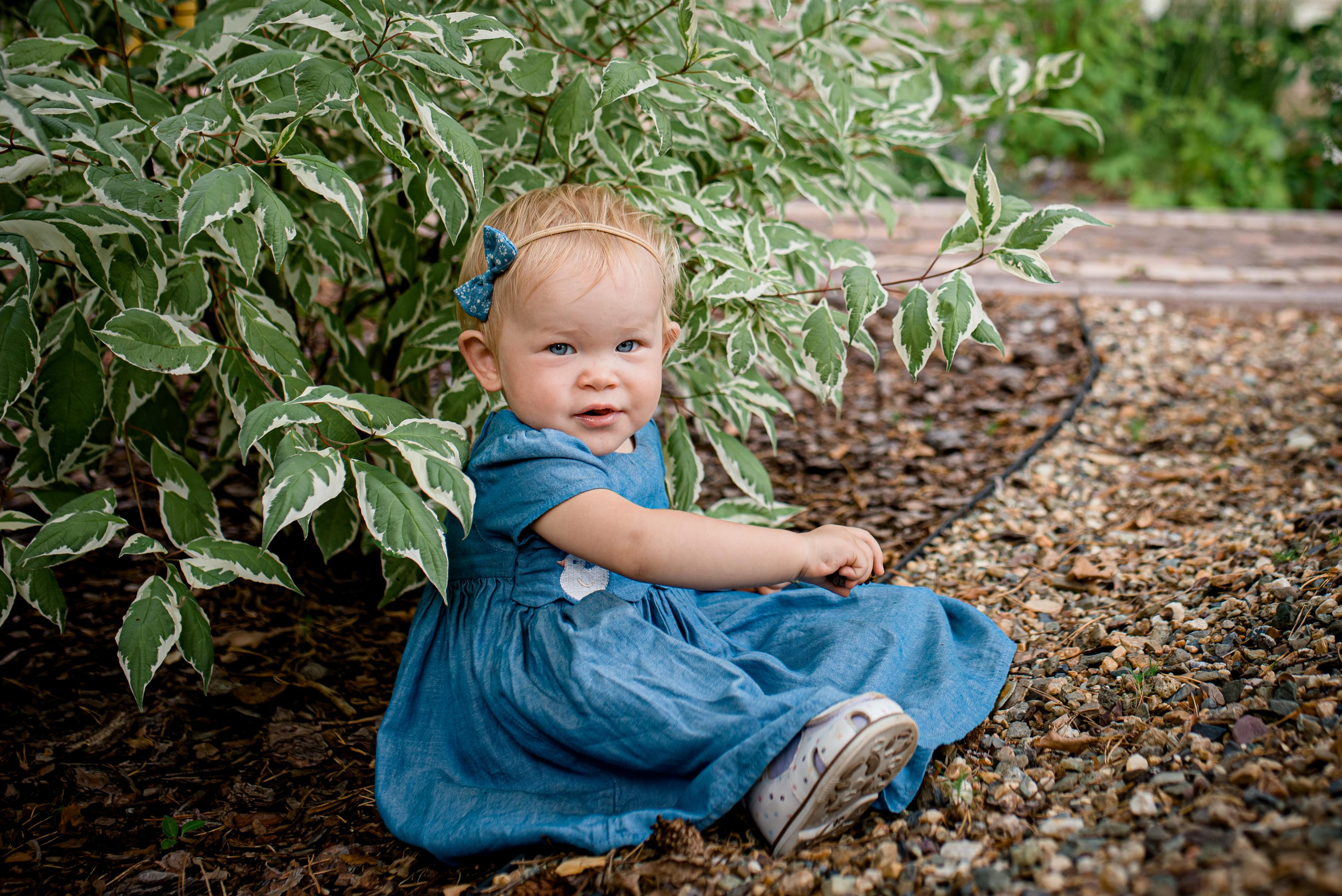 Арина, 1 годик (домашняя фотосессия). Фотограф новорожденных в Екатеринбурге Лена Ильина
