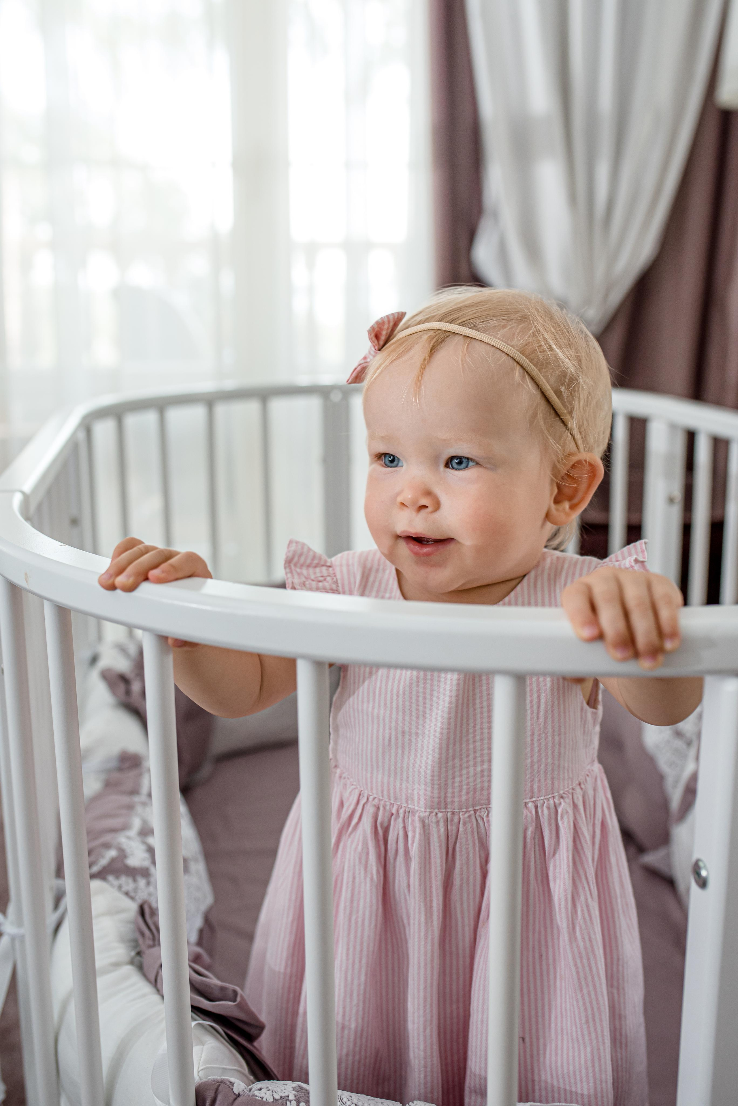 Арина, 1 годик (домашняя фотосессия). Фотограф новорожденных в Екатеринбурге Лена Ильина