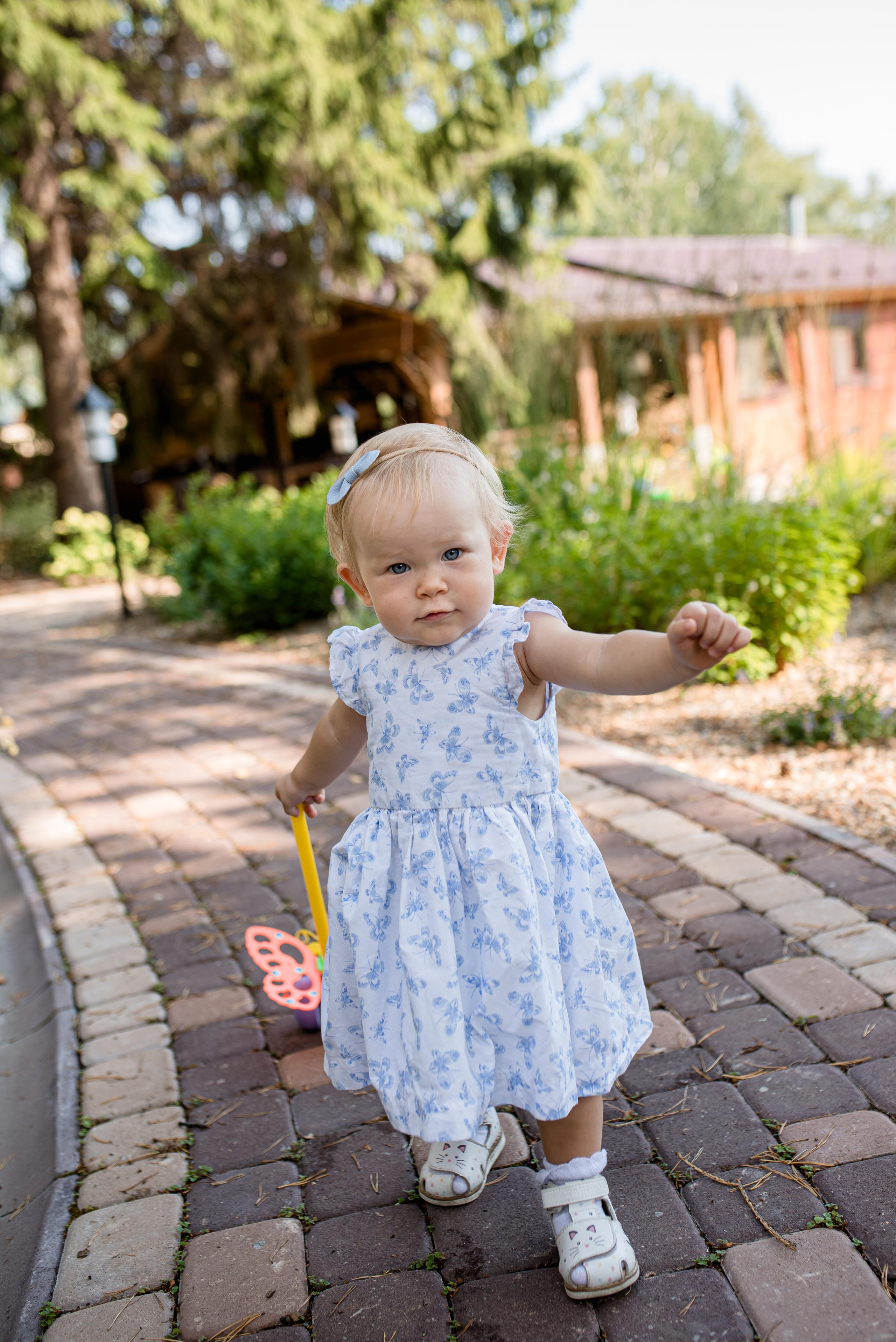 Арина, 1 годик (домашняя фотосессия). Фотограф новорожденных в Екатеринбурге Лена Ильина