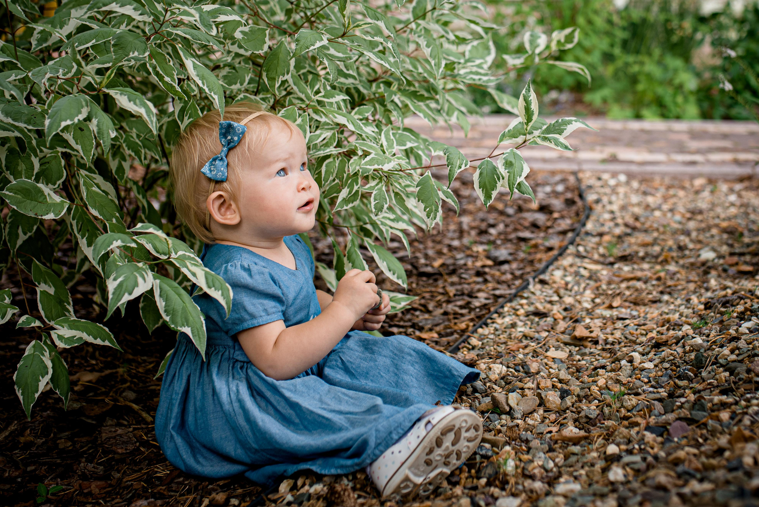Арина, 1 годик (домашняя фотосессия). Фотограф новорожденных в Екатеринбурге Лена Ильина