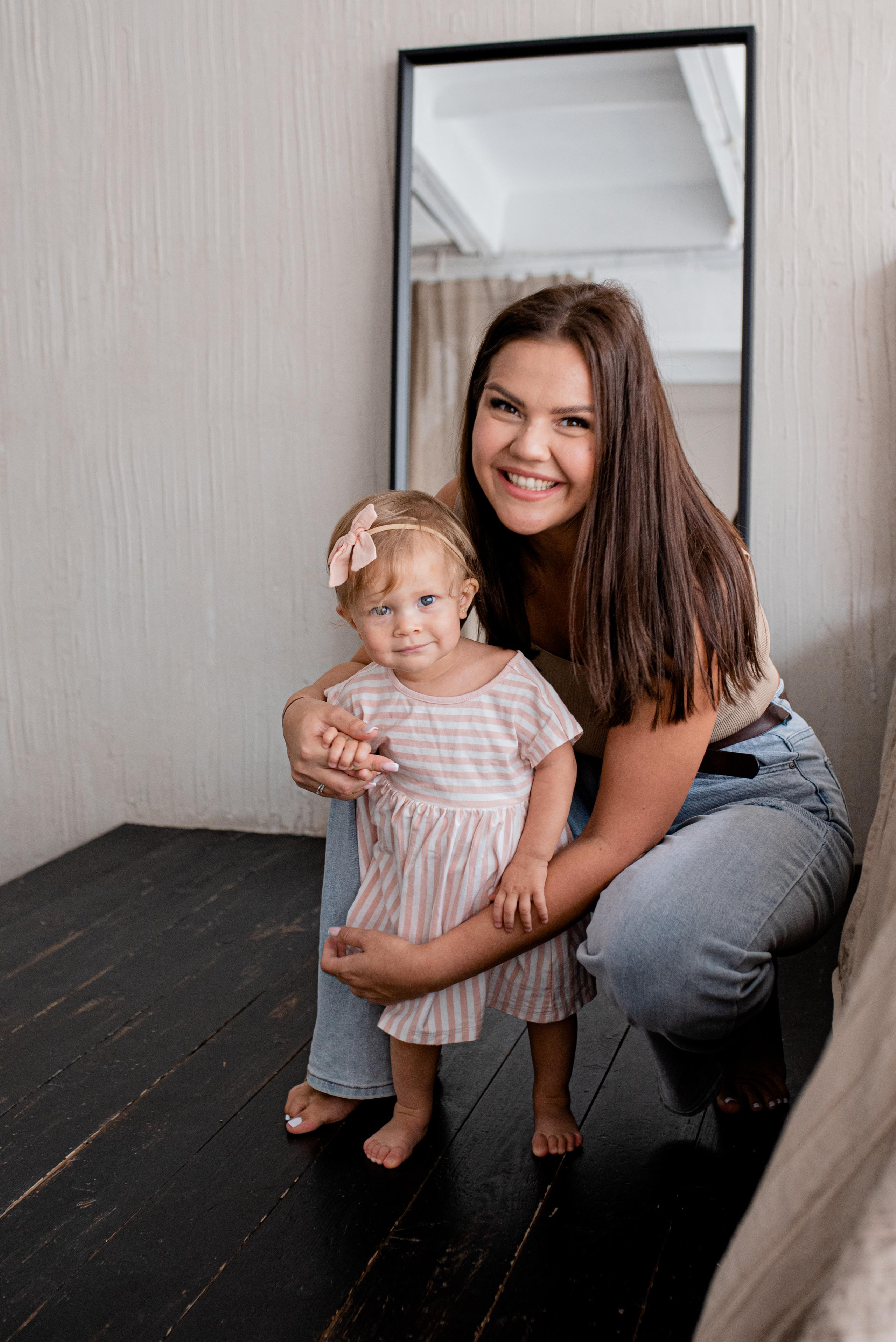 Дарина, 1 годик (фотостудия Chuvstvo). Фотограф новорожденных в Екатеринбурге Лена Ильина
