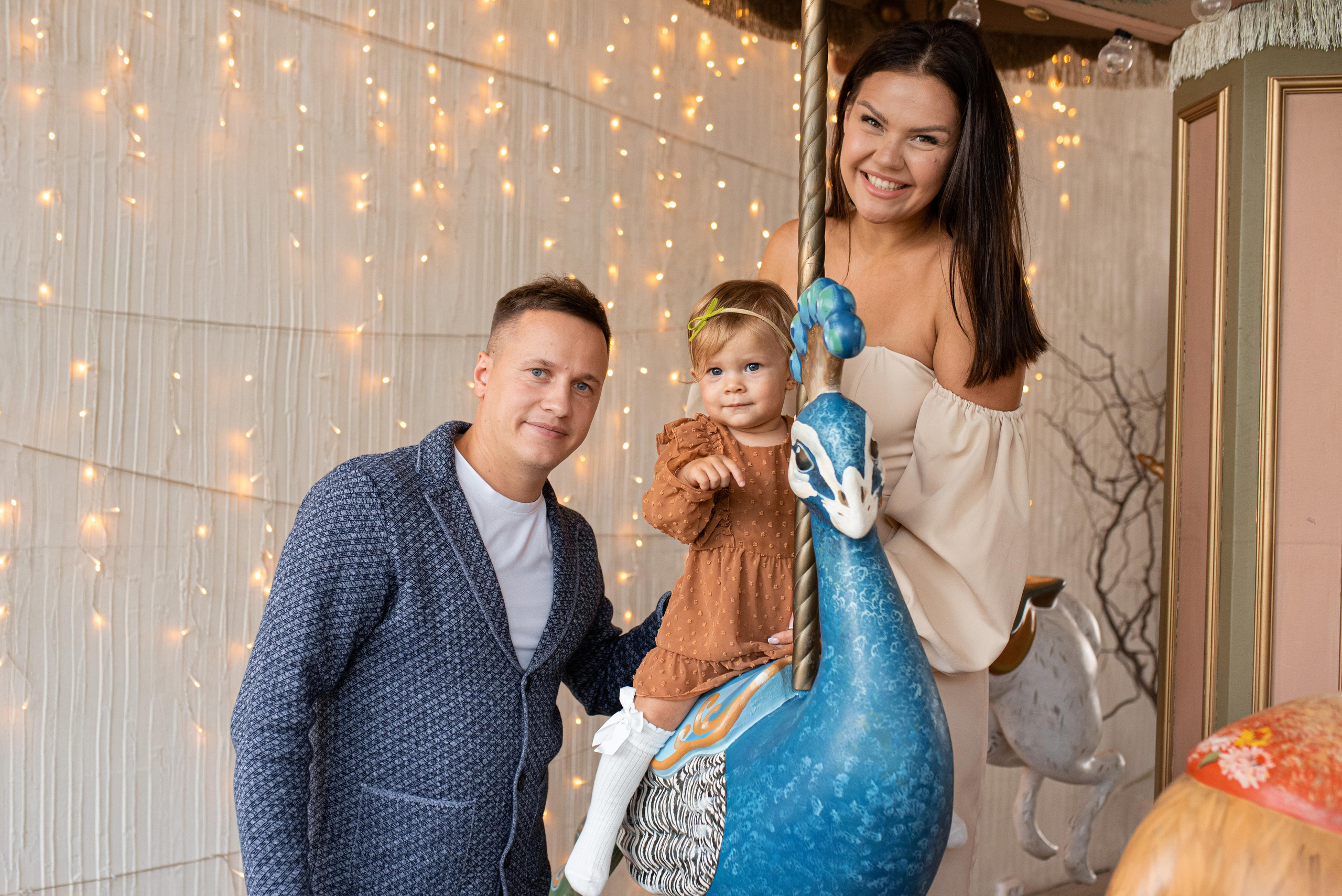 Дарина, 1 годик (фотостудия Chuvstvo). Фотограф новорожденных в Екатеринбурге Лена Ильина