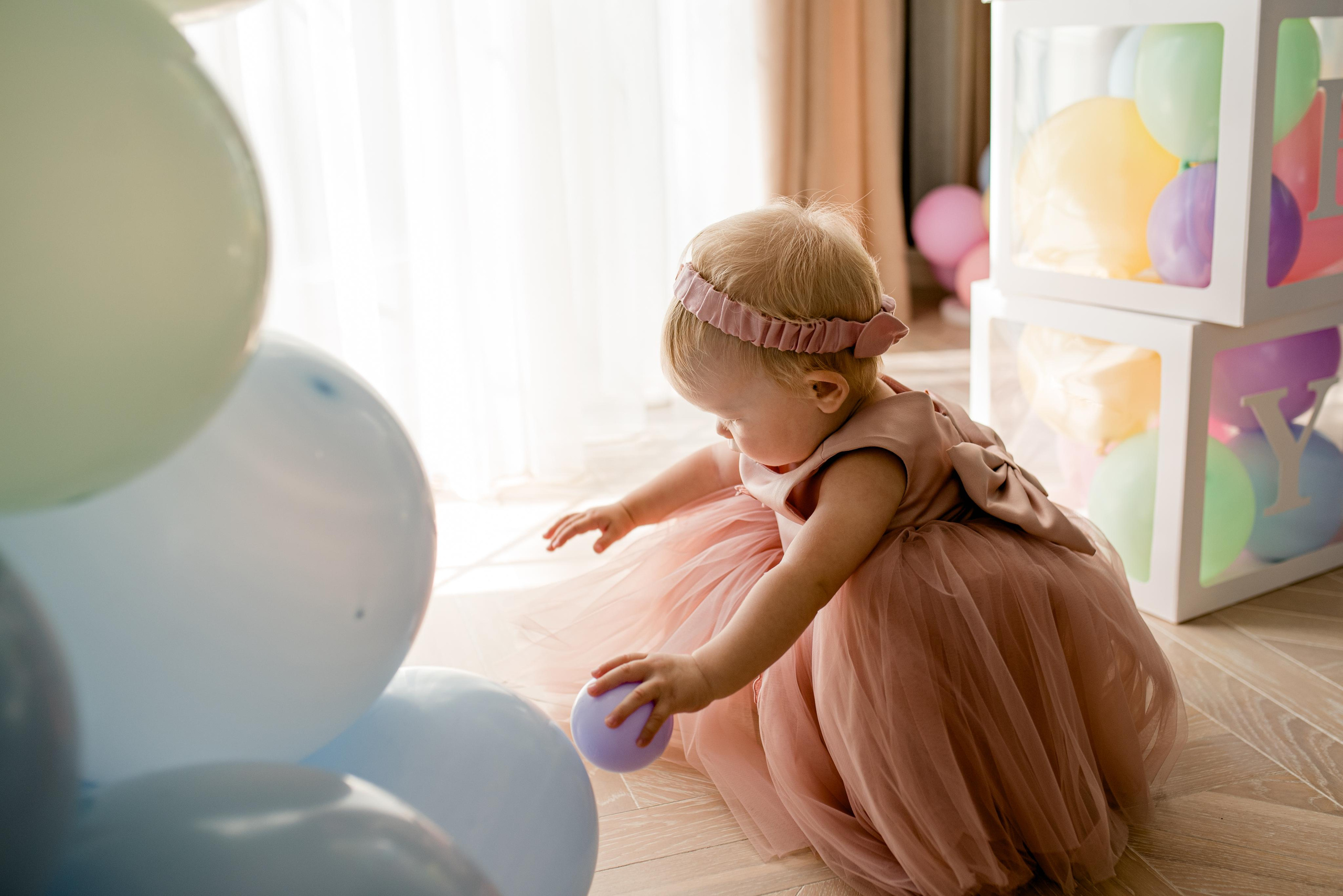 Арина, 1 годик (домашняя фотосессия). Фотограф новорожденных в Екатеринбурге Лена Ильина