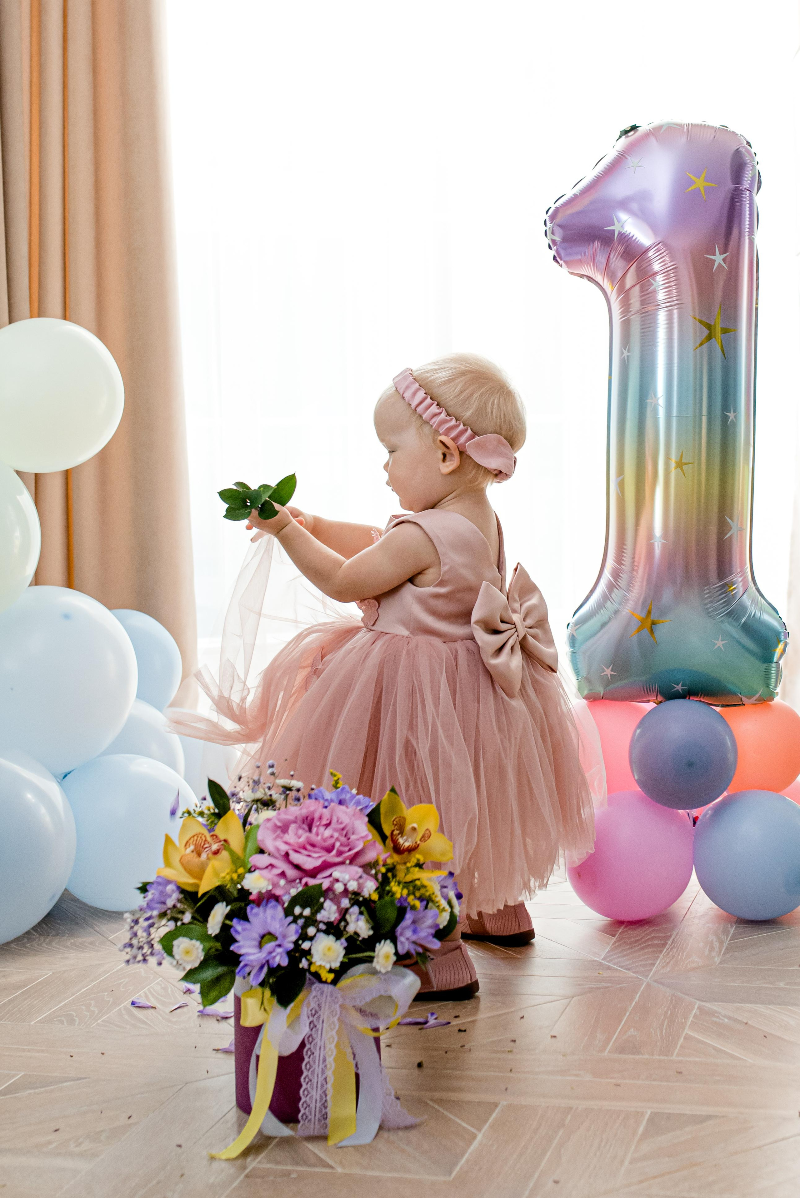 Арина, 1 годик (домашняя фотосессия). Фотограф новорожденных в Екатеринбурге Лена Ильина