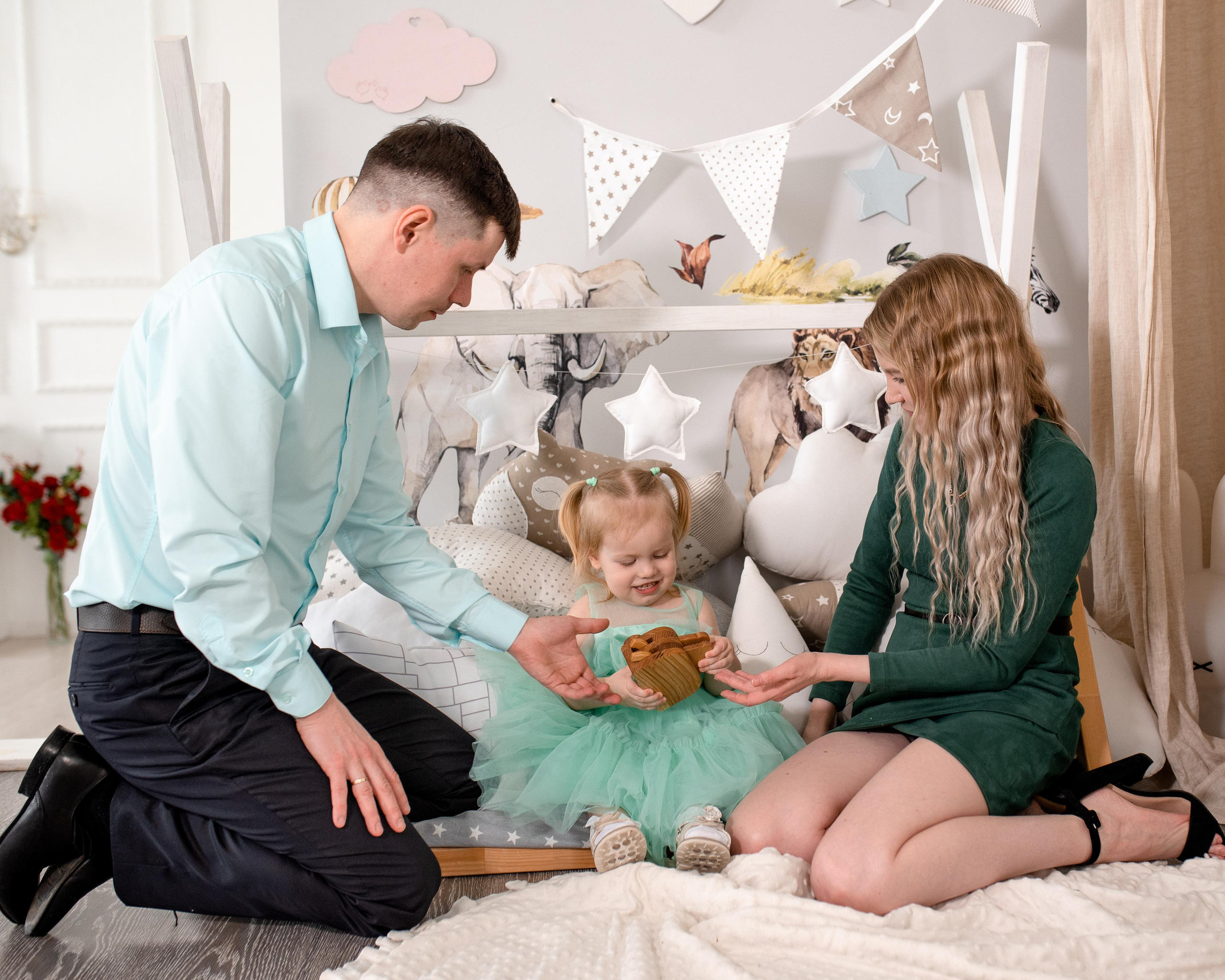 Вика, 2 годика (фотостудия Persona зал Panorama). Фотограф новорожденных в Екатеринбурге Лена Ильина