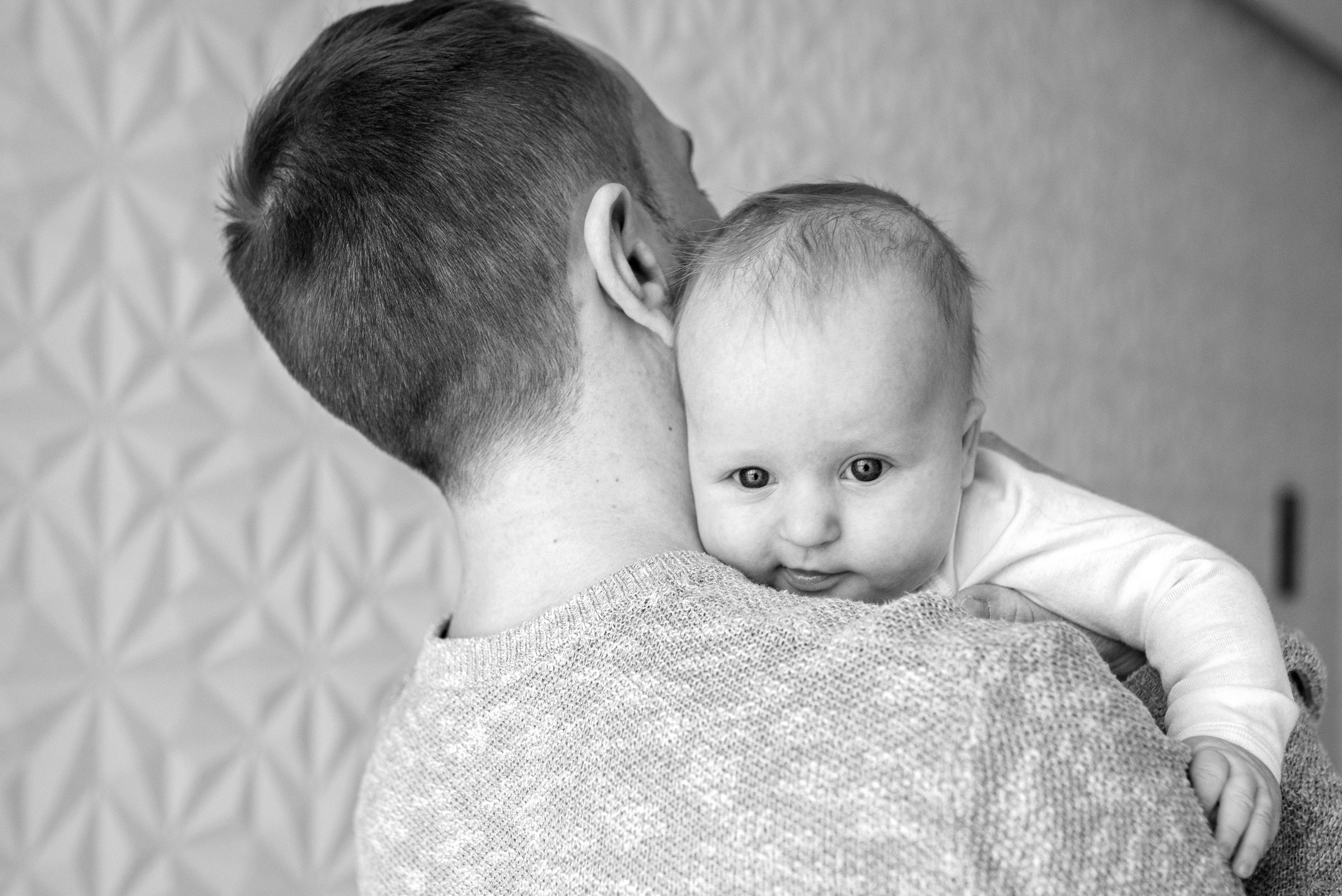 Александра, 3 месяца (домашняя фотосессия в стиле Lifestyle). Фотограф новорожденных в Екатеринбурге Лена Ильина