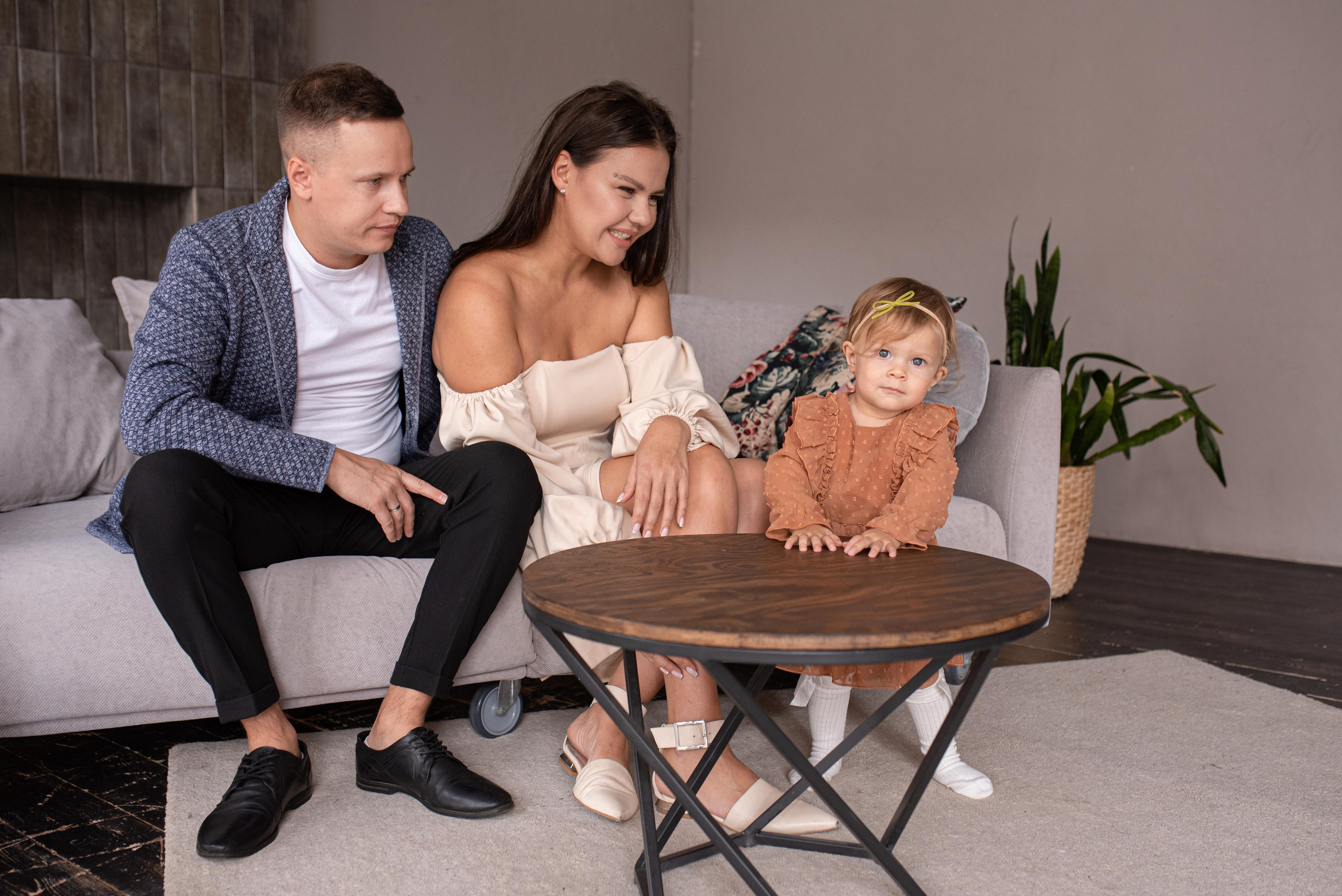 Дарина, 1 годик (фотостудия Chuvstvo). Фотограф новорожденных в Екатеринбурге Лена Ильина