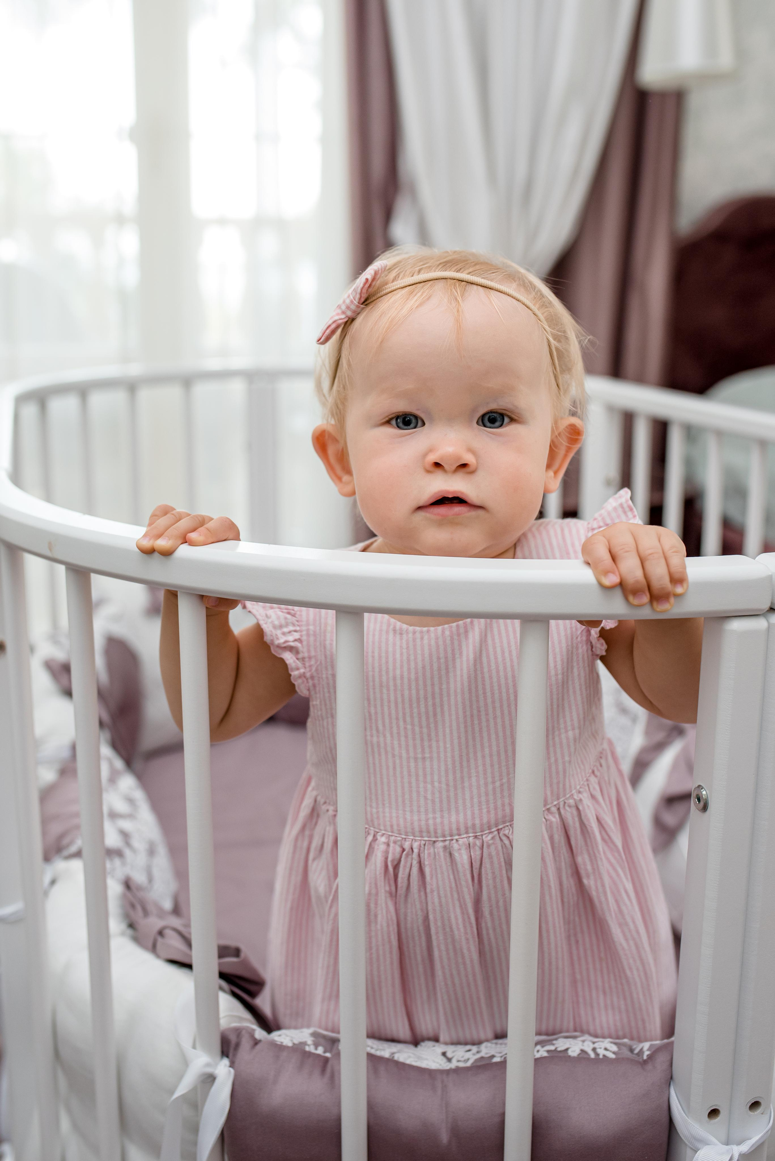 Арина, 1 годик (домашняя фотосессия). Фотограф новорожденных в Екатеринбурге Лена Ильина