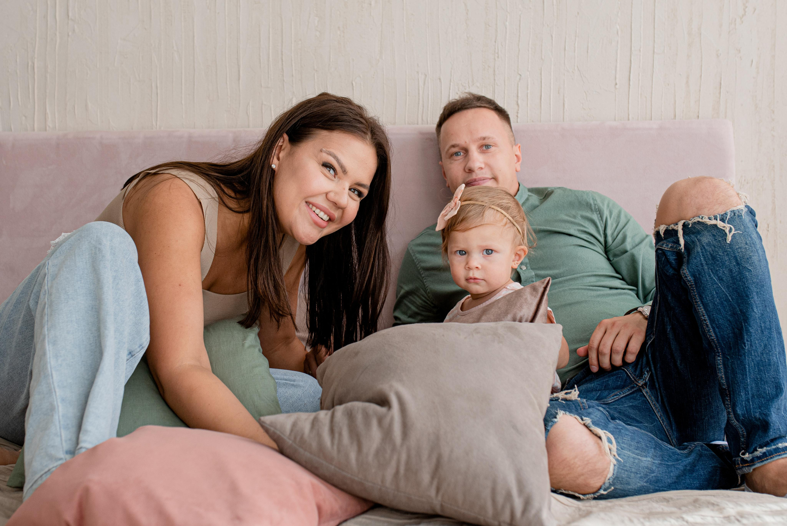 Дарина, 1 годик (фотостудия Chuvstvo). Фотограф новорожденных в Екатеринбурге Лена Ильина