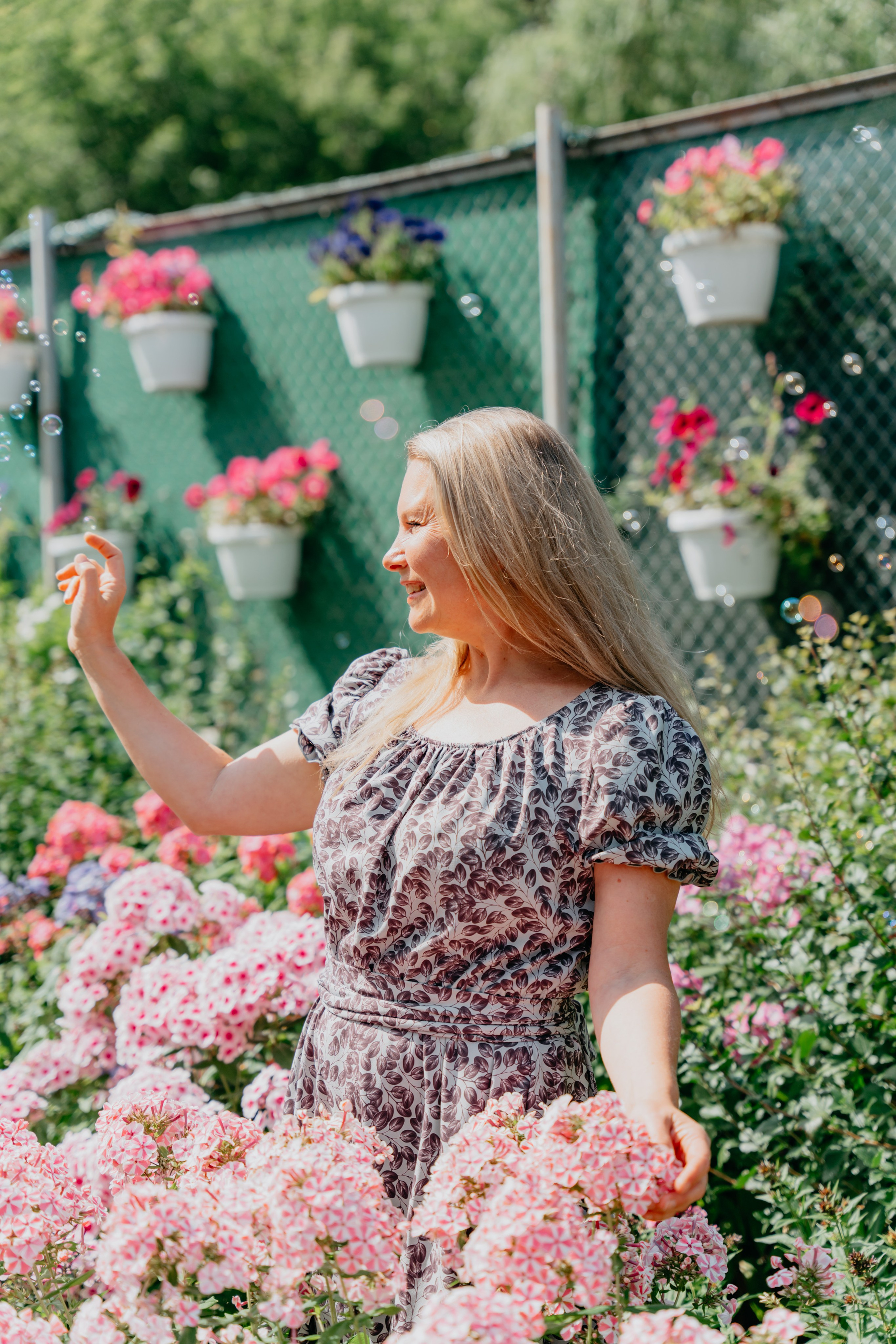 В ботаническом саду на день рождения бабушки