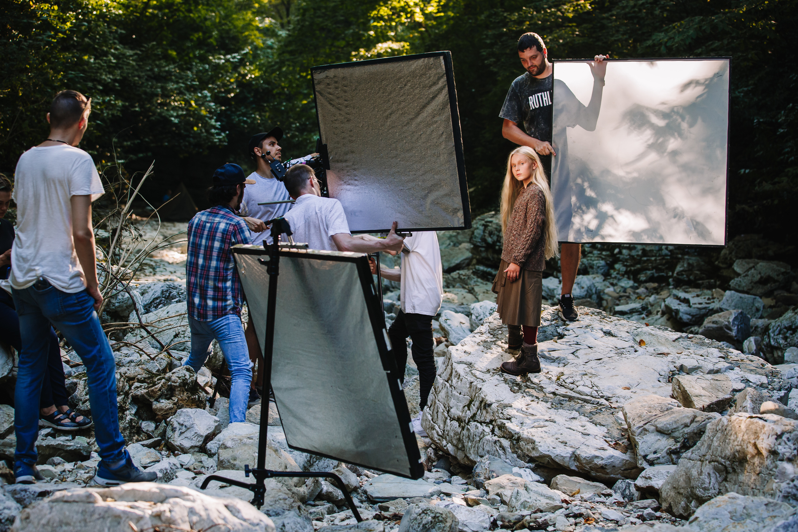 Бэкстейдж клипа для детского Евровидения. Репортажный Фотограф в Сочи и Москве Алексей Орлов