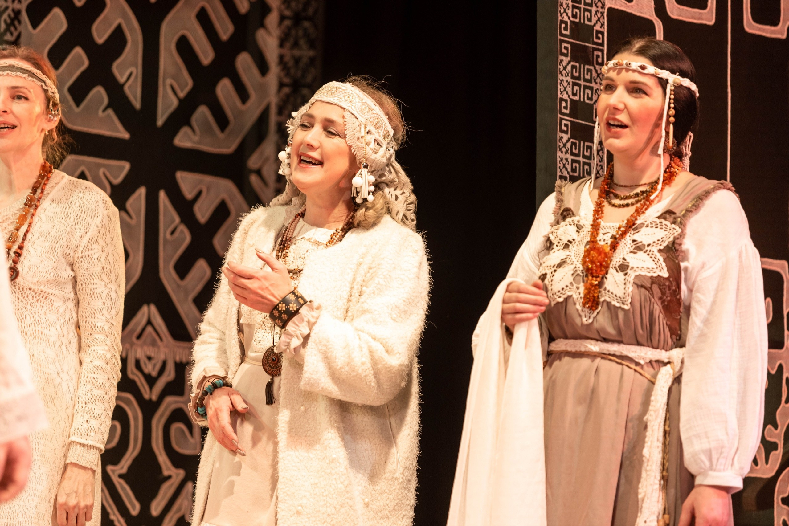 Декорации для спектакля «Снегурочка» | Историко-этнографический театр. История занавеса. Превращаем идею в технологию