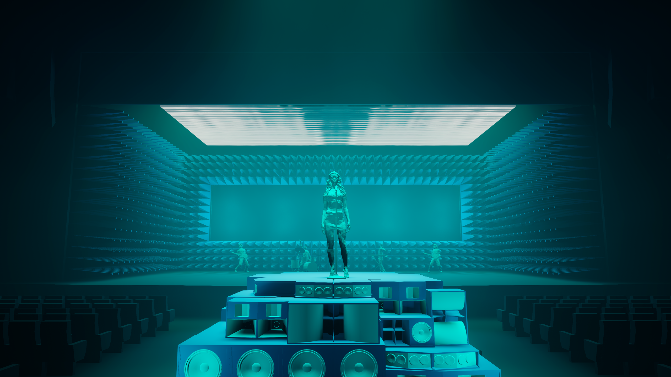 SOUNDPROOF STAGE. OOPS