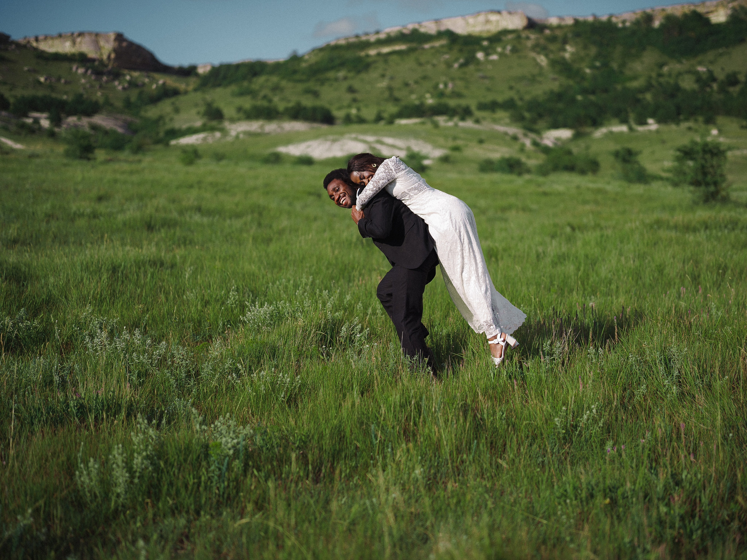 Прогулка на Белой скале. Фотограф Олег Сотник