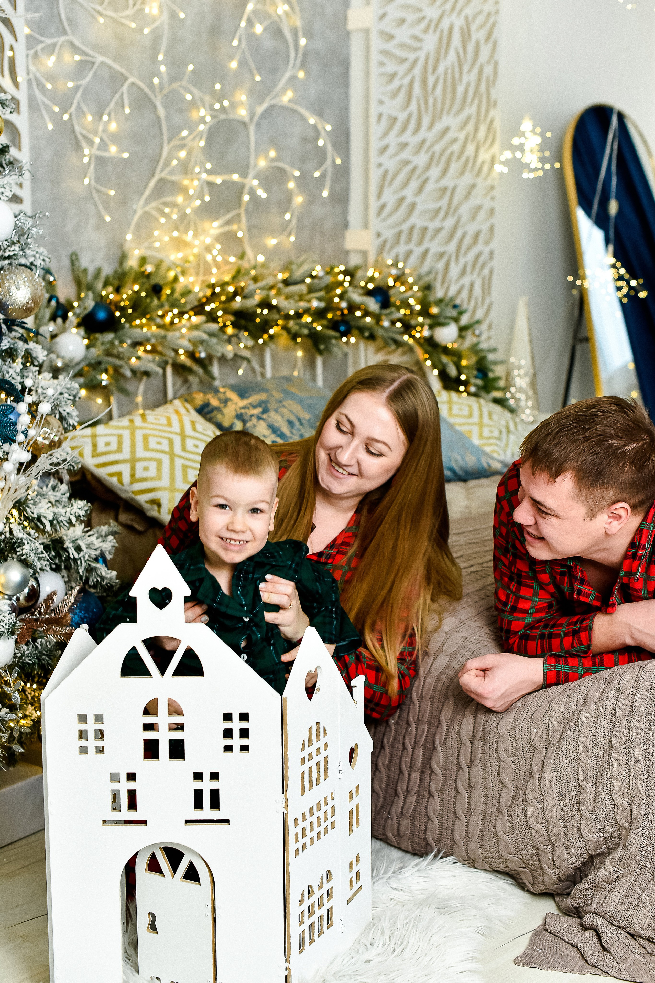 Семья Анны, Сергея и Вовочки