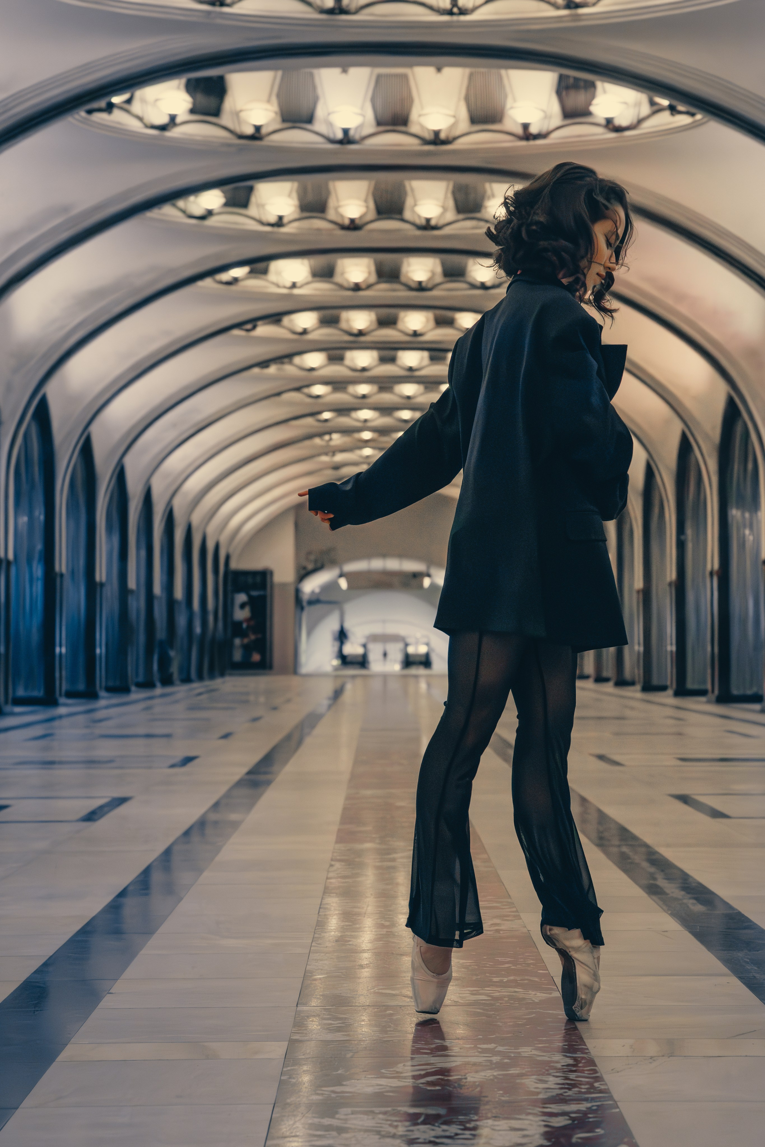 Балерина в метро. Фотограф в Москве, Дмитрий Горбатов