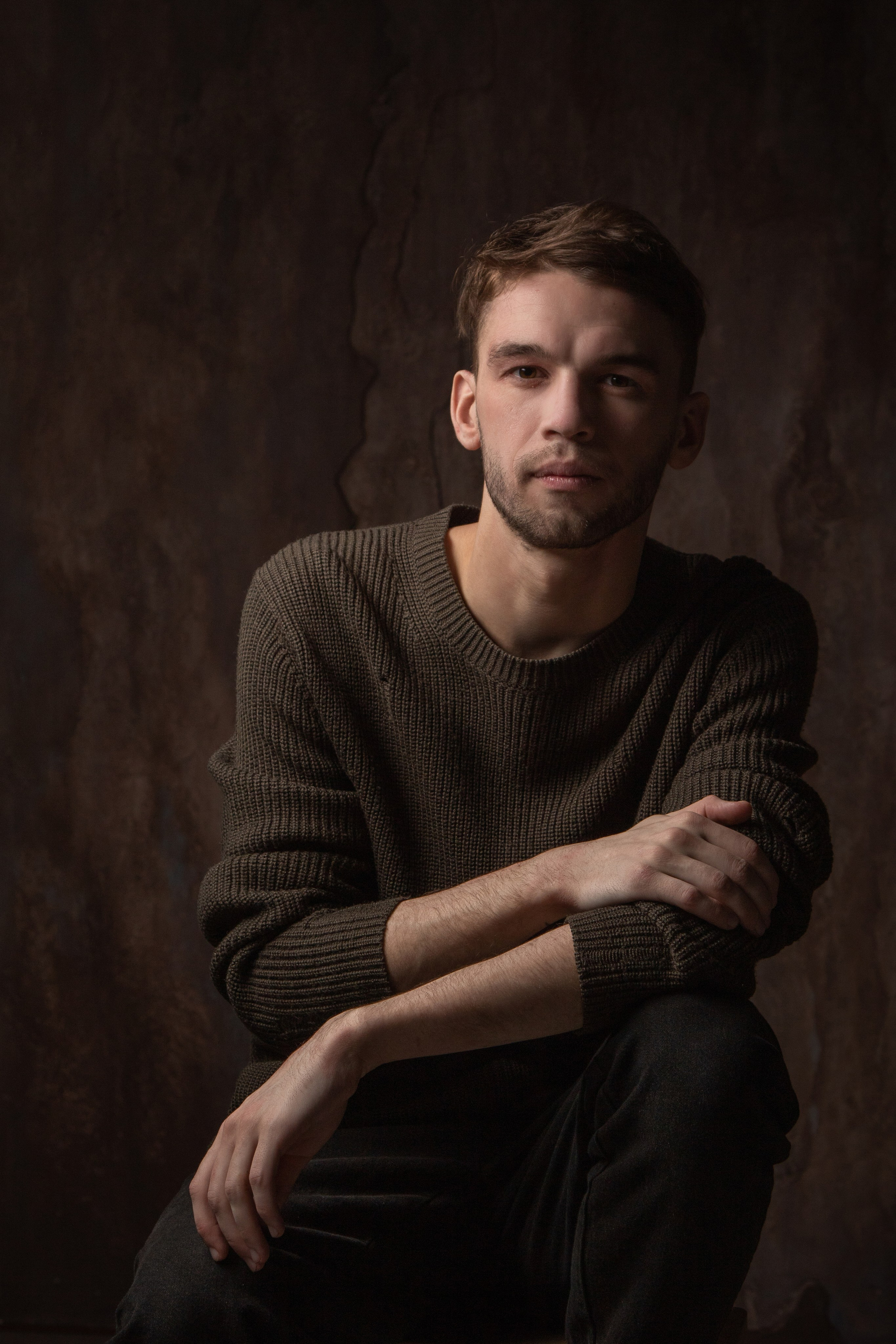 Мужской студийный портрет. Балетный фотограф в Москве Галина Молчанова