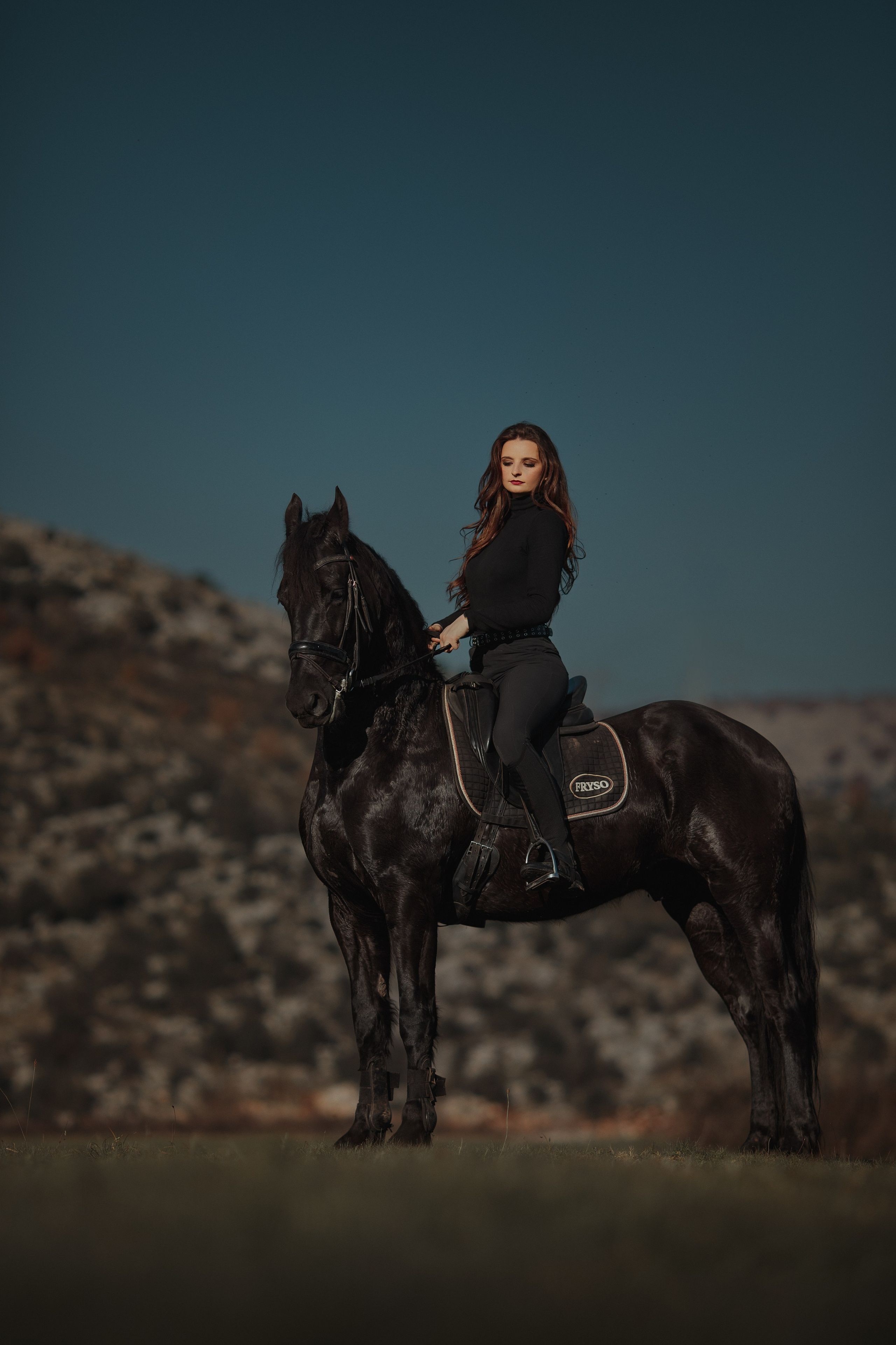 Портрет с лошадьми. Photograpther Gracheva Sveta