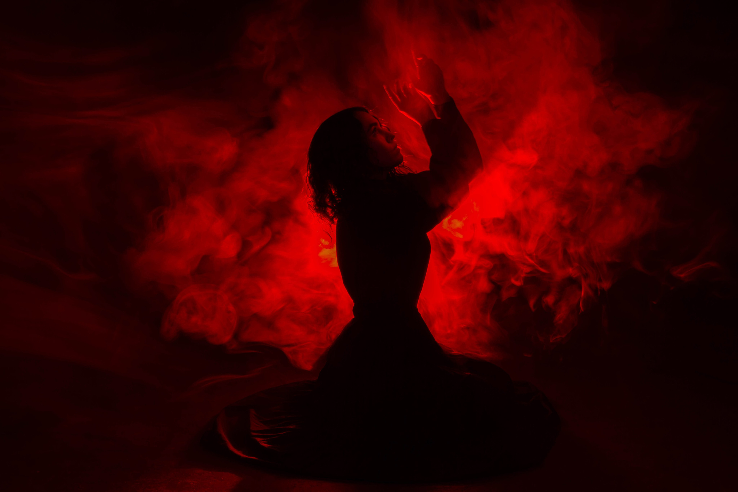 Цветной дым. Создадим шедевр? Виталина и её фотоискусство