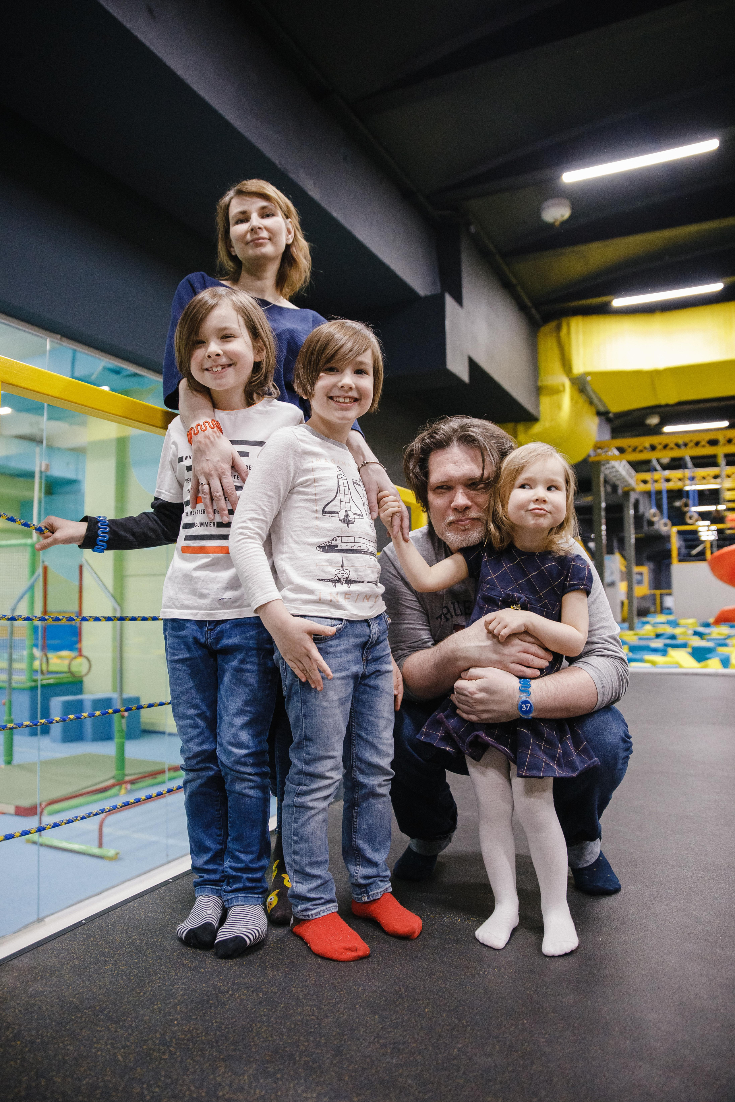 ДР Ильи. Fly zone. Батутный центр. Фотограф Андрей Баксов