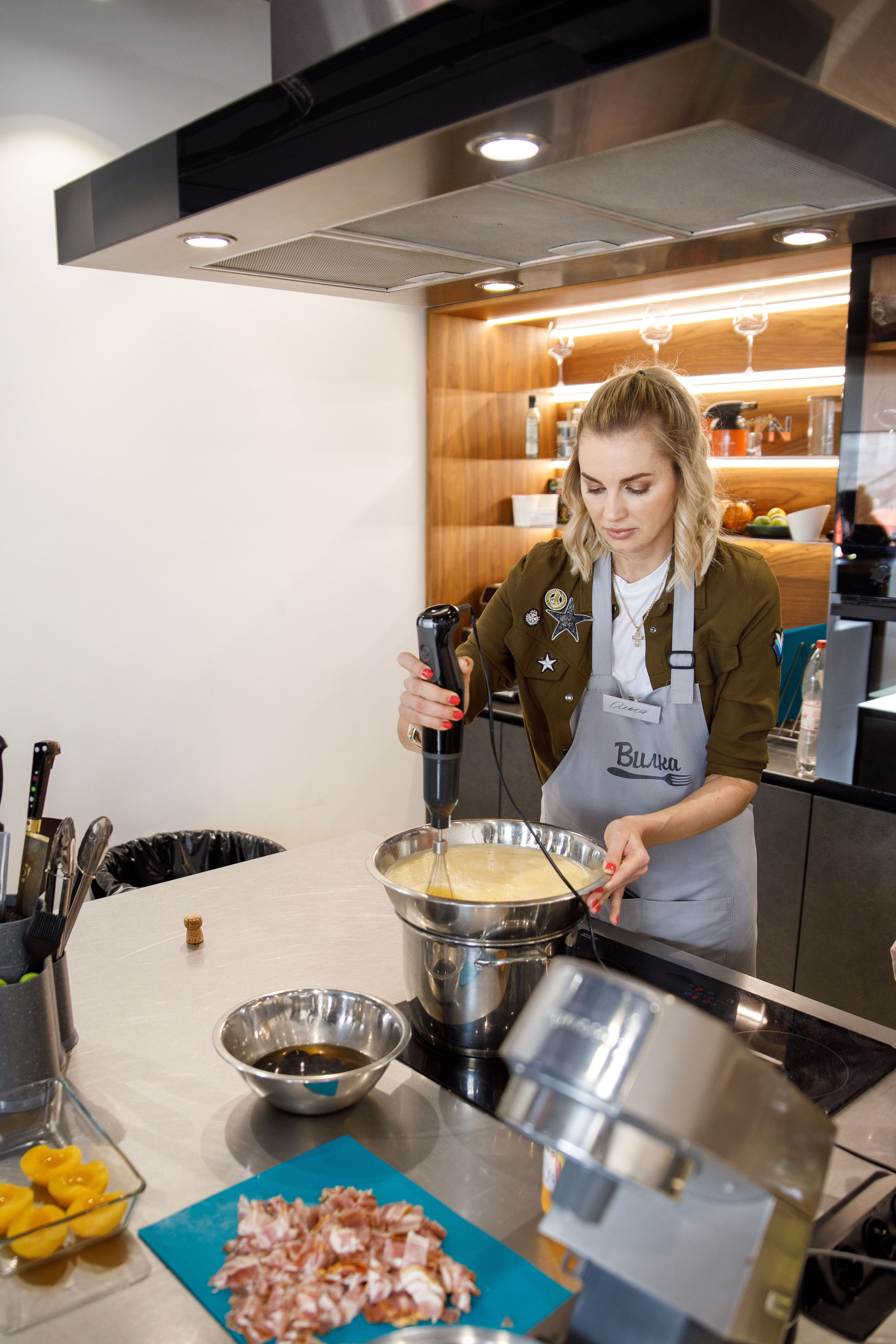 ДР Оксаны. Вилка Кулинарная студия. Фотограф Андрей Баксов