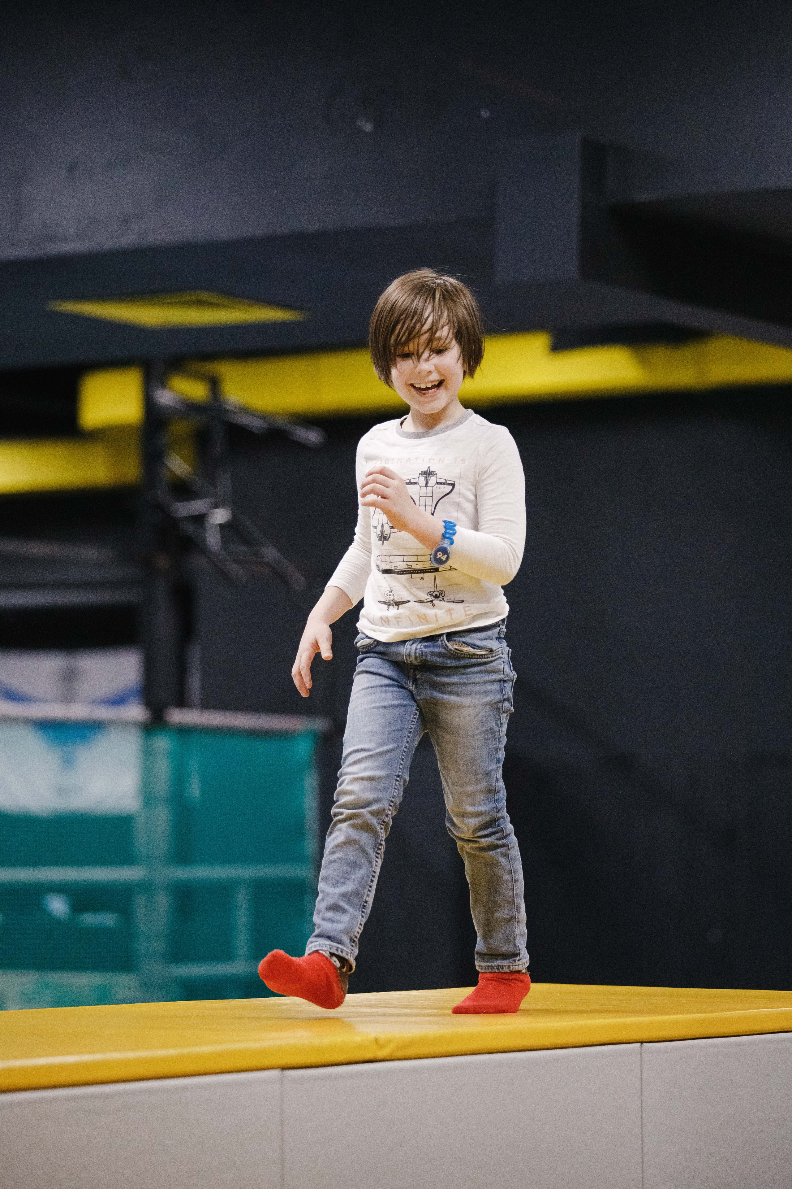 ДР Ильи. Fly zone. Батутный центр. Фотограф Андрей Баксов